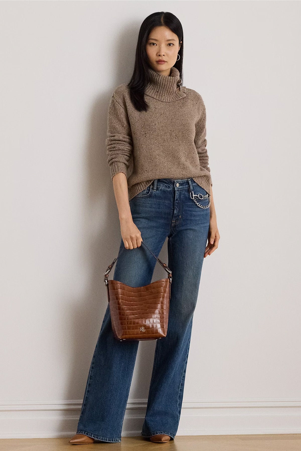 Polo Ralph Lauren Zincir Aksesuarlı Yüksek Bel Jeans