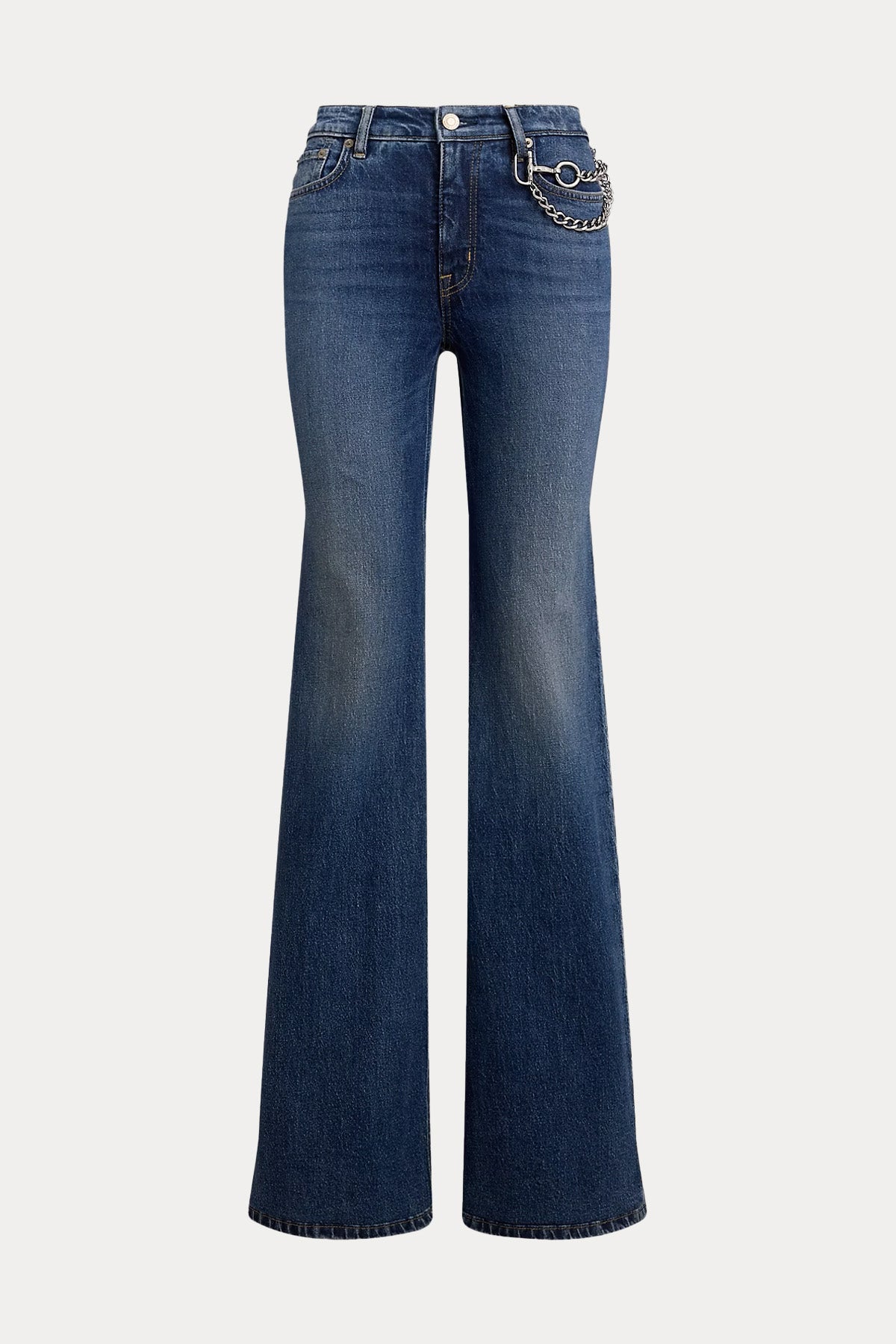 Polo Ralph Lauren Zincir Aksesuarlı Yüksek Bel Jeans