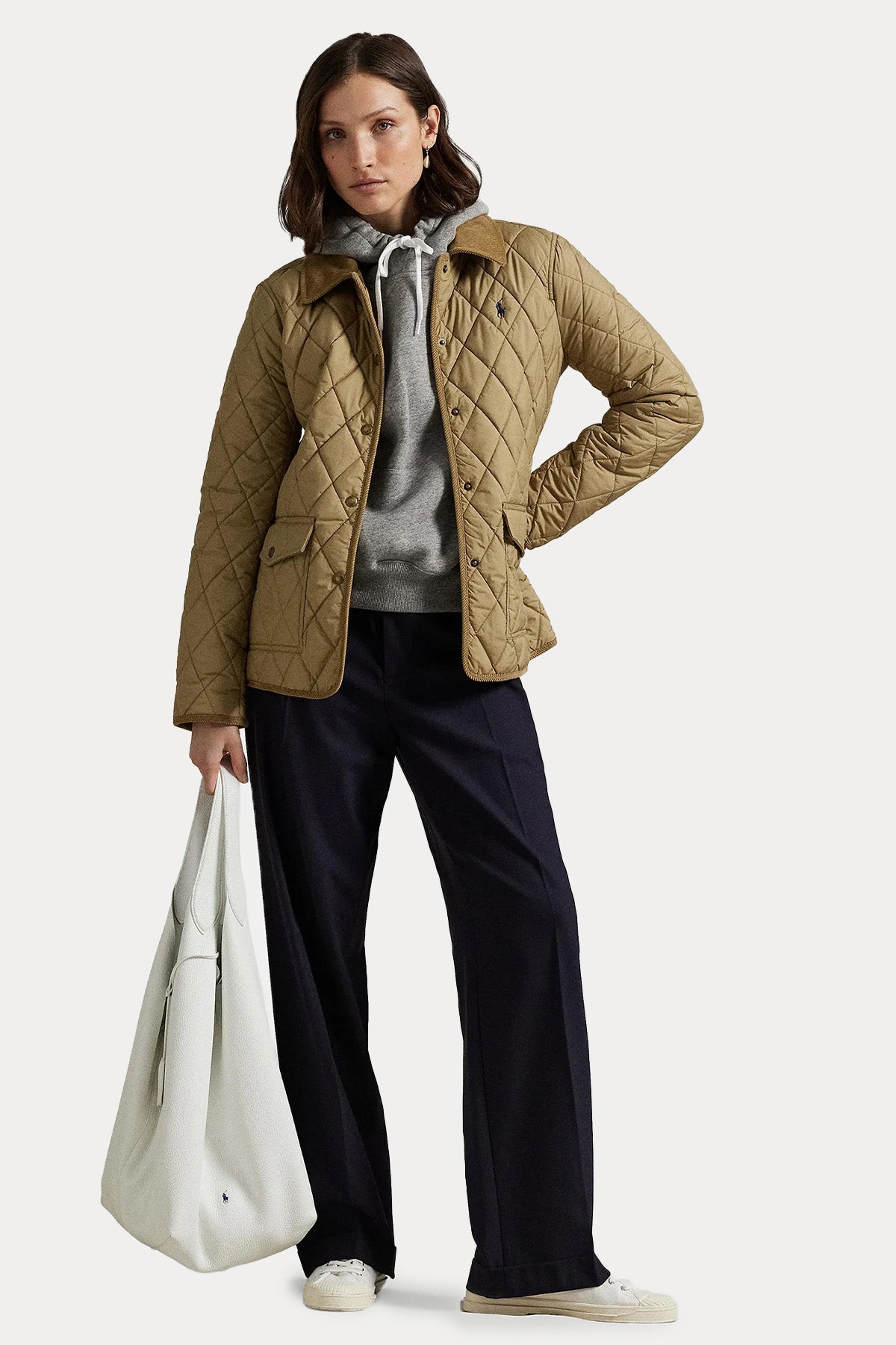 Polo Ralph Lauren Kapitone Desenli Puffer Ceket