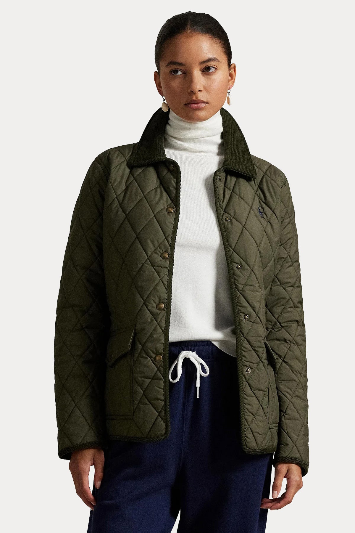 Polo Ralph Lauren Kapitone Desenli Puffer Ceket