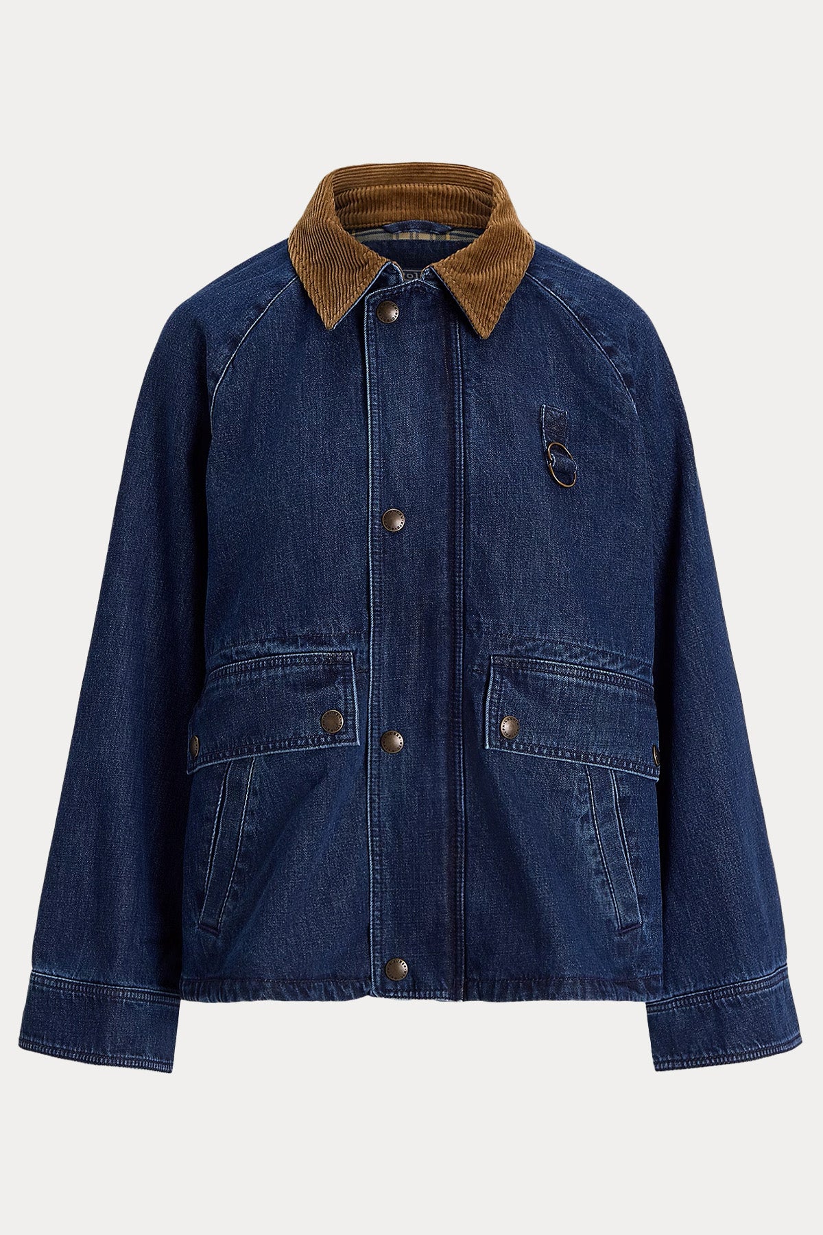 Polo Ralph Lauren Fitilli Kadife Yaka Denim Ceket