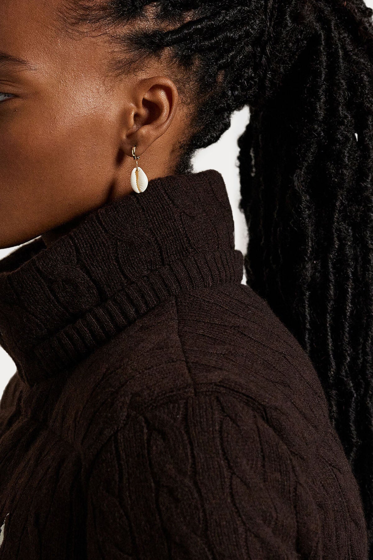 Polo Ralph Lauren Kapüşonlu Kaşmir Yün Puffer Mont