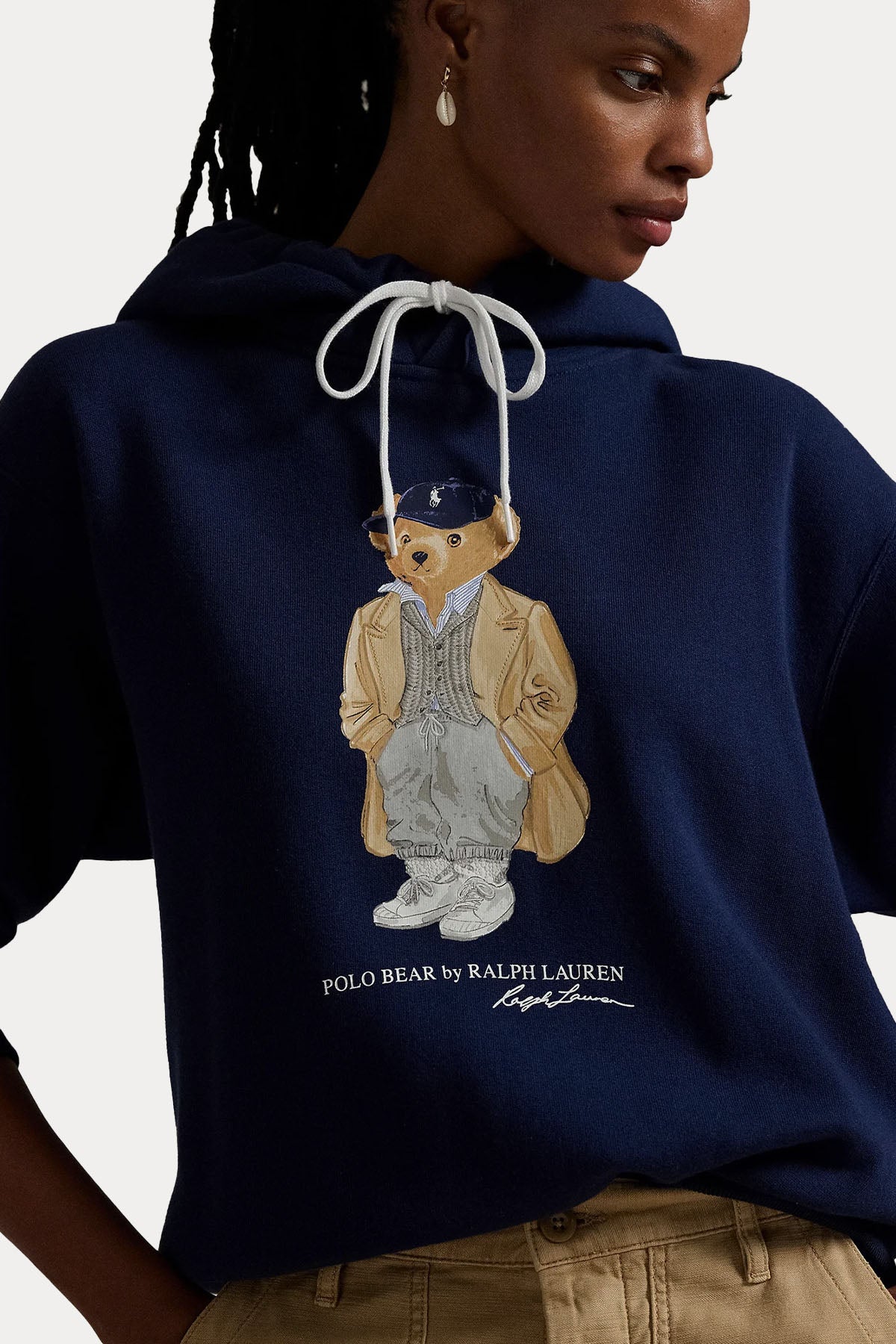 Polo Ralph Lauren Polo Bear Şardonlu Kapüşonlu Sweatshirt