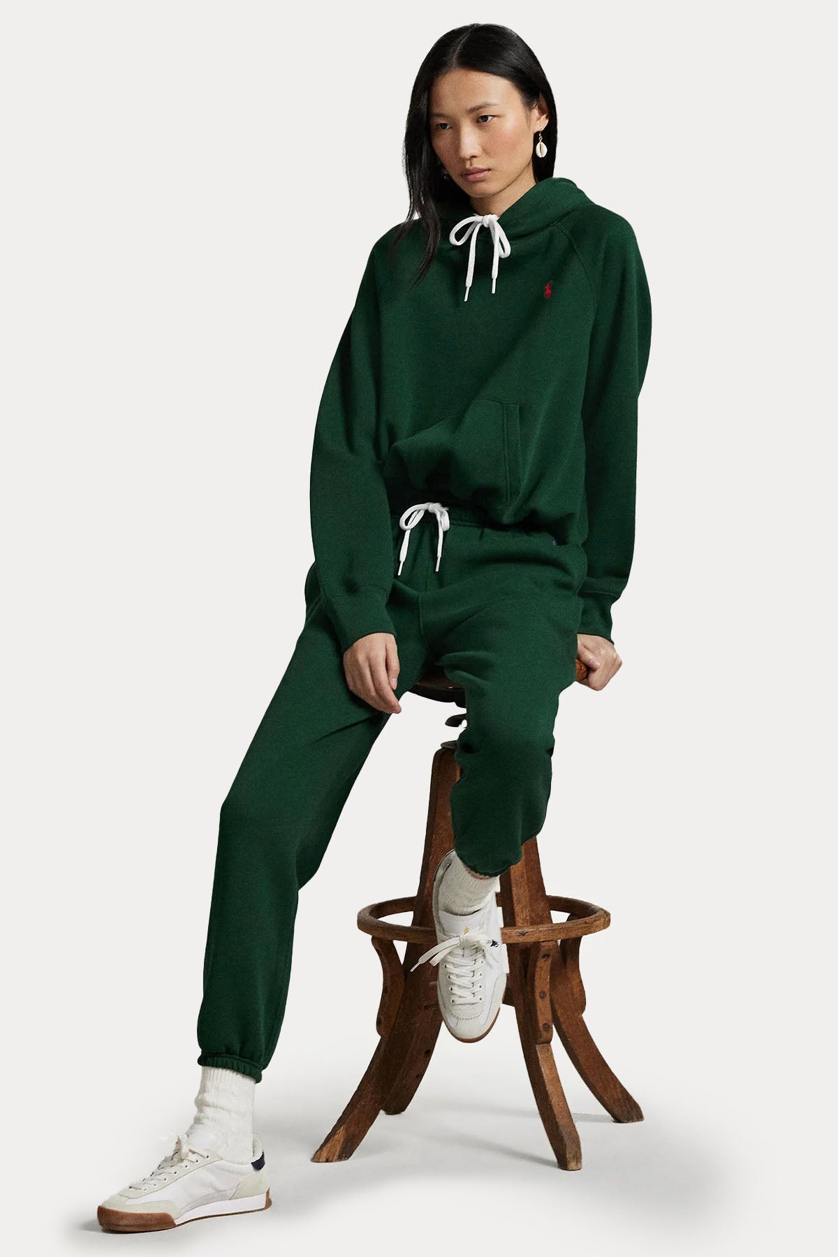 Polo Ralph Lauren Şardonlu Kapüşonlu Sweatshirt