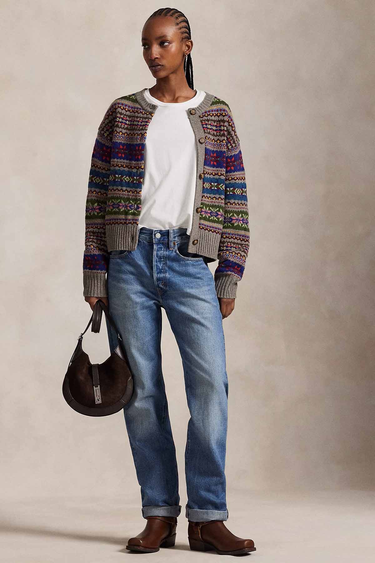 Polo Ralph Lauren Comfort Fit Örgü Yün Triko Ceket-Ceket-Libas