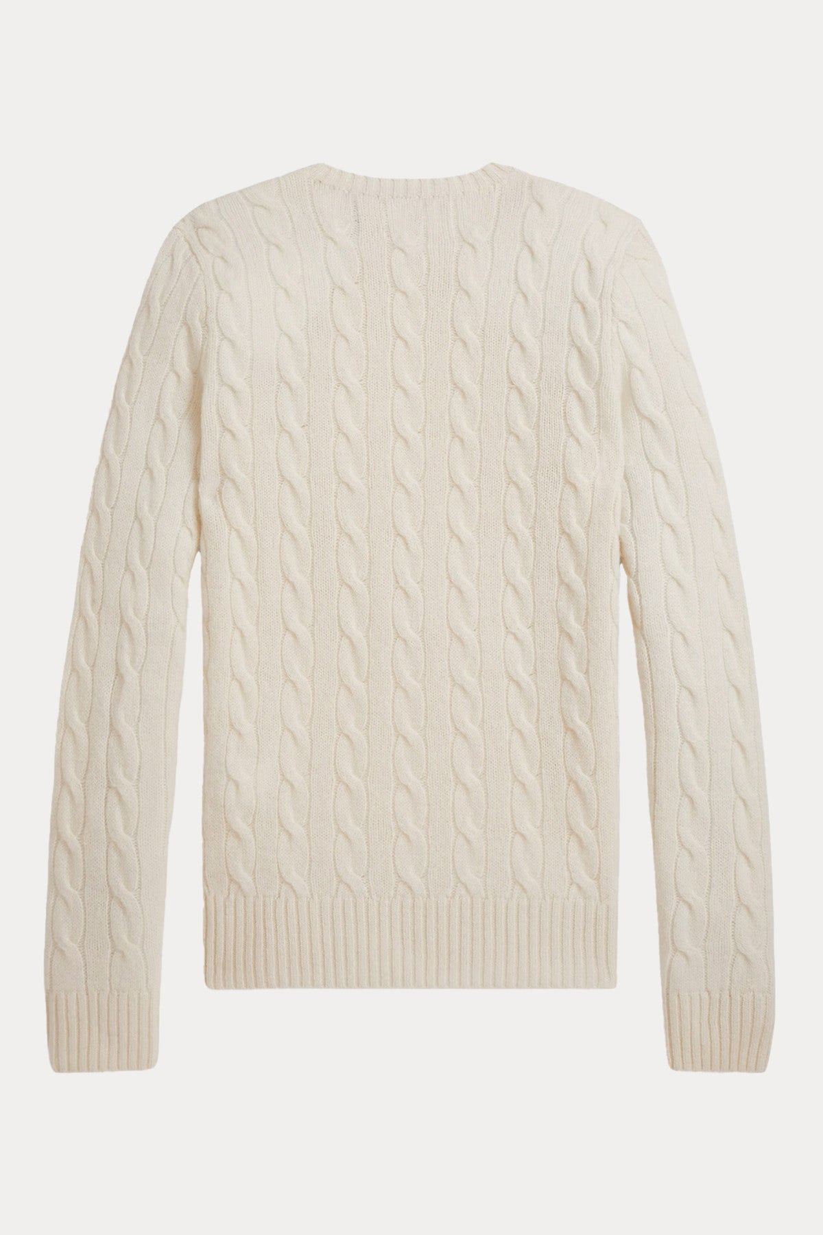 Polo Ralph Lauren Slim Fit Saç Örgü Kaşmir Yün Triko