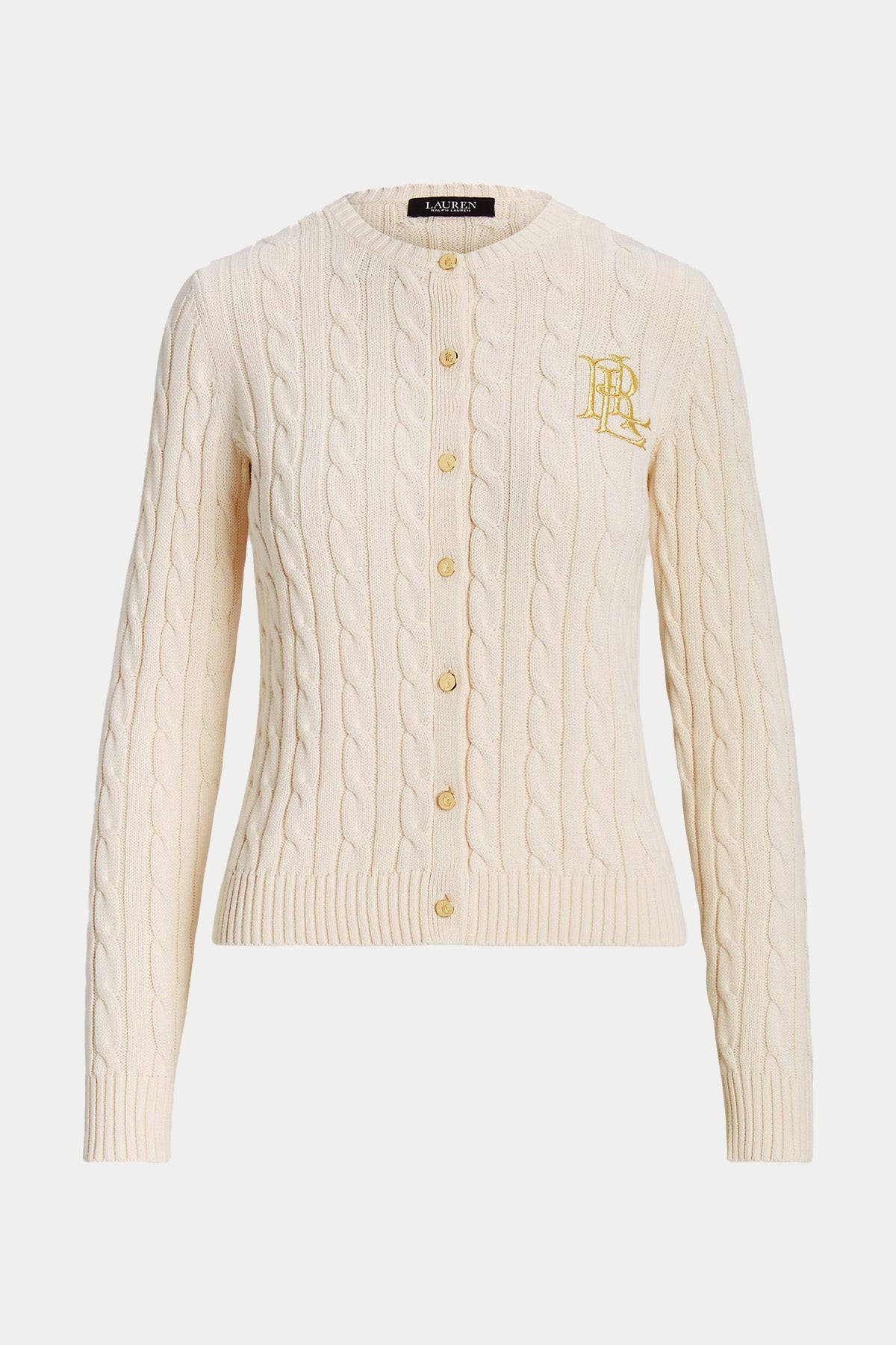 Polo Ralph Lauren Slim Fit İnce Saç Örgü Triko Ceket