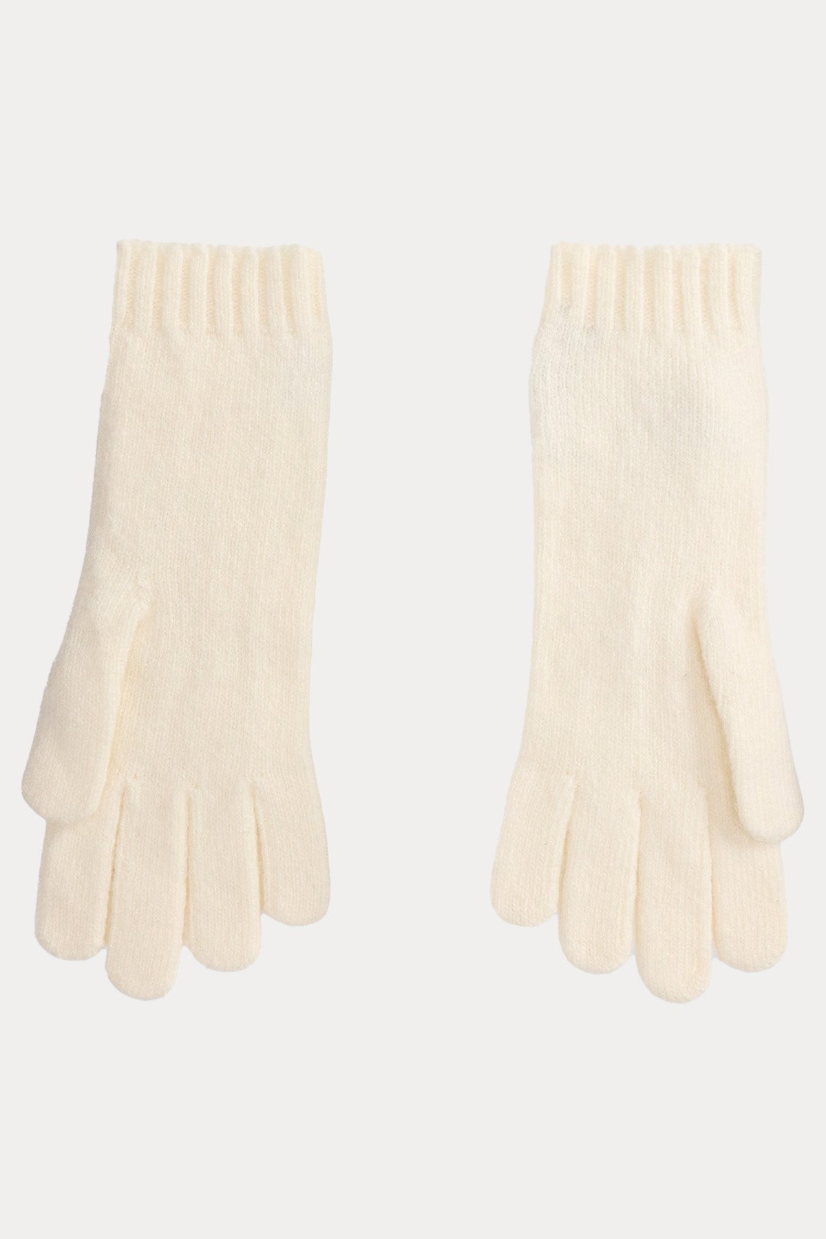 Polo Ralph Lauren Saç Örgü Kaşmir Yün Eldiven