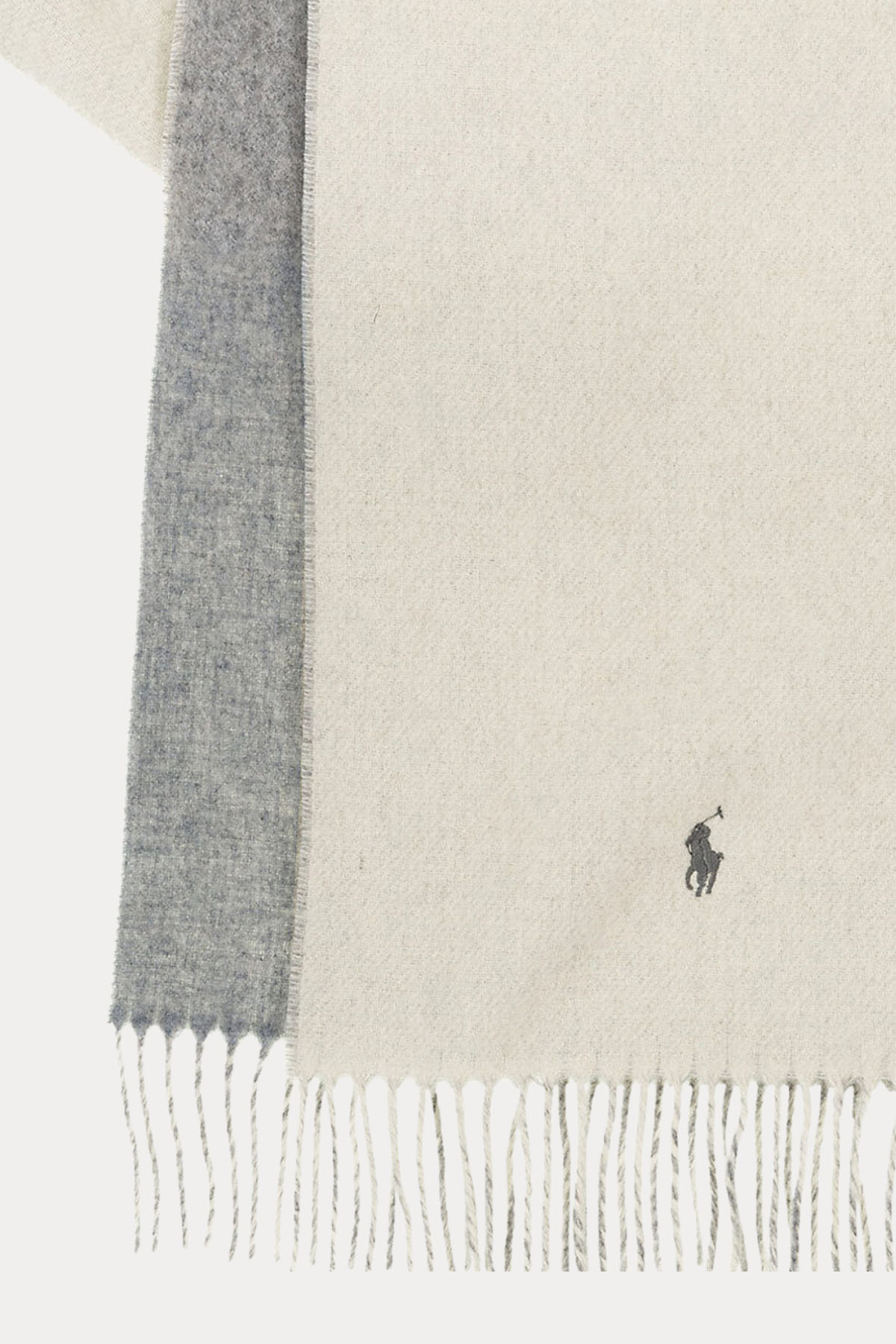 Polo Ralph Lauren Çift Taraflı Yün Atkı