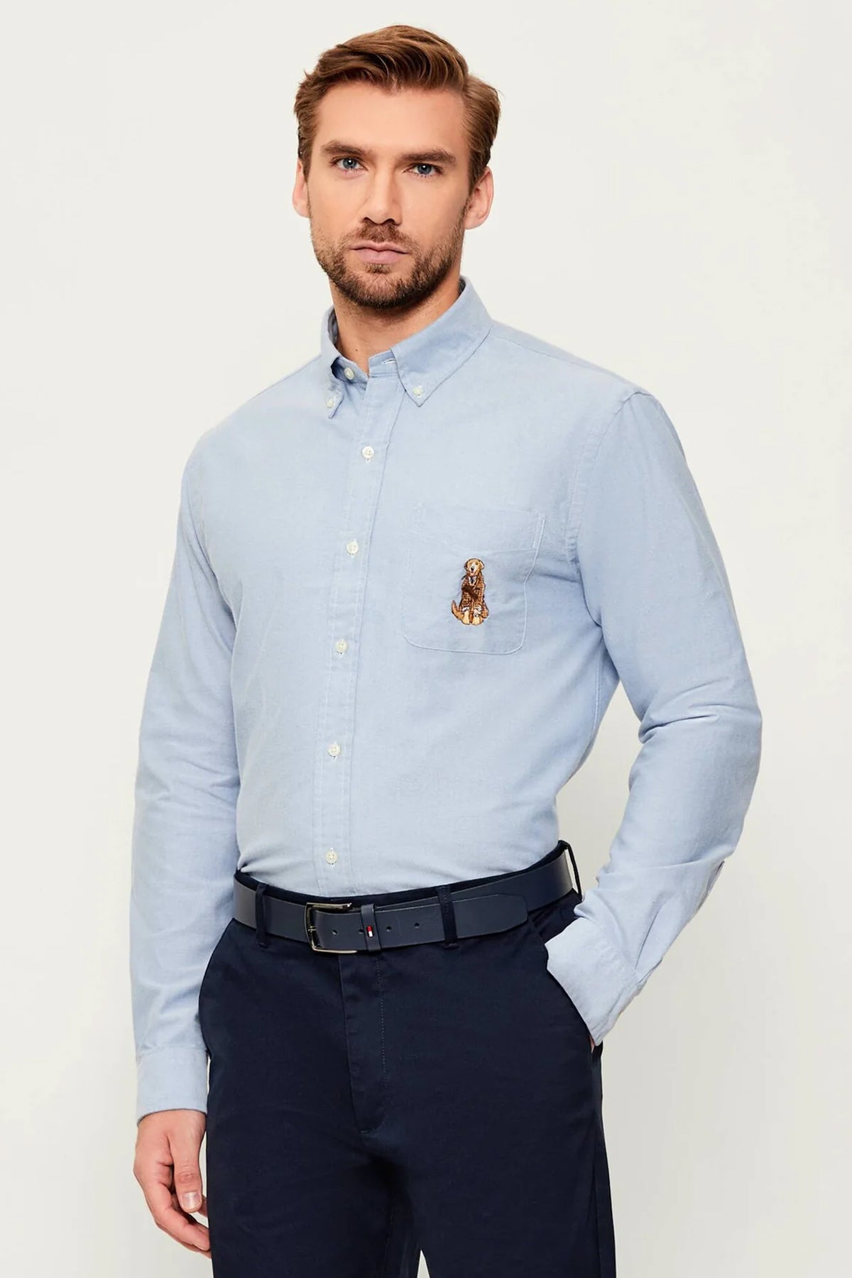 Polo Ralph Lauren Custom Fit Oxford Gömlek