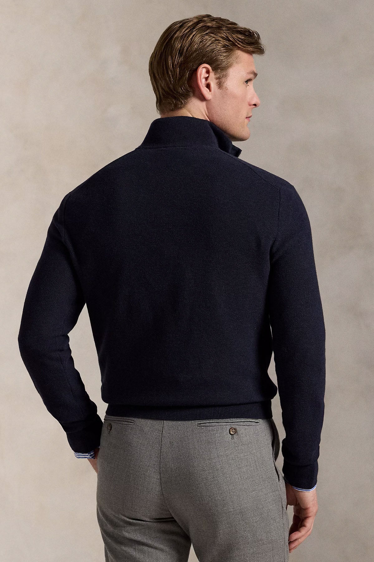 Polo Ralph Lauren Regular Fit Perkins Yaka Örgü Triko-Triko-Libas