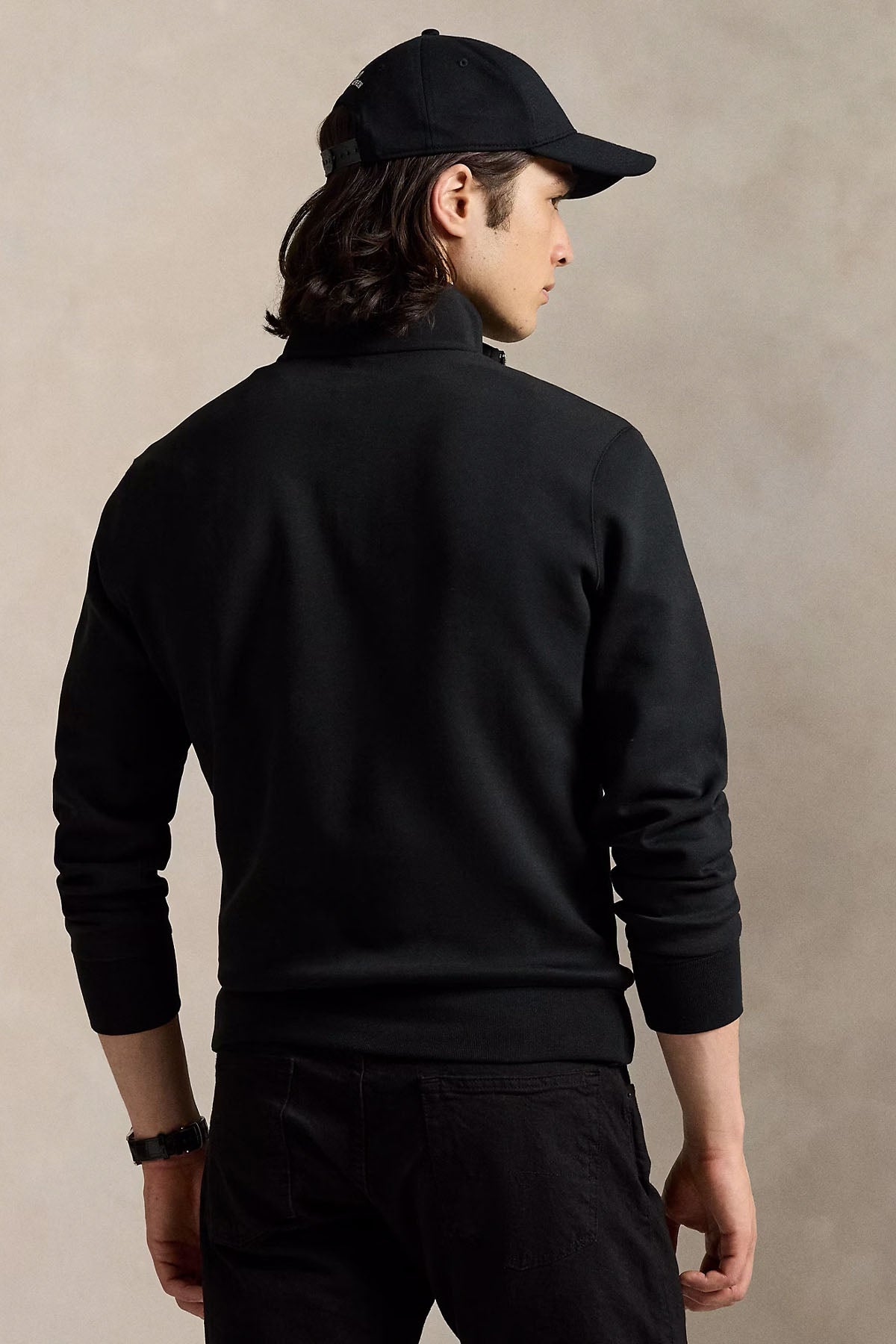 Polo Ralph Lauren Dik Yaka Yarım Fermuarlı Sweatshirt