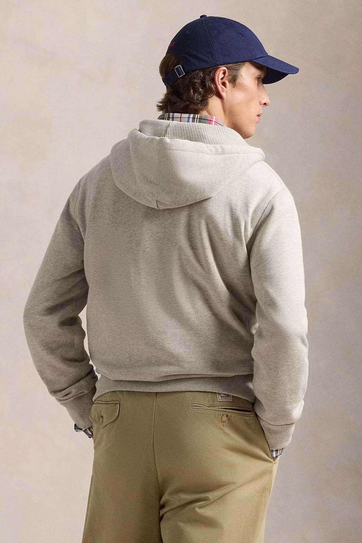 Polo Ralph Lauren Şardonlu Kapüşonlu Sweatshirt Ceket