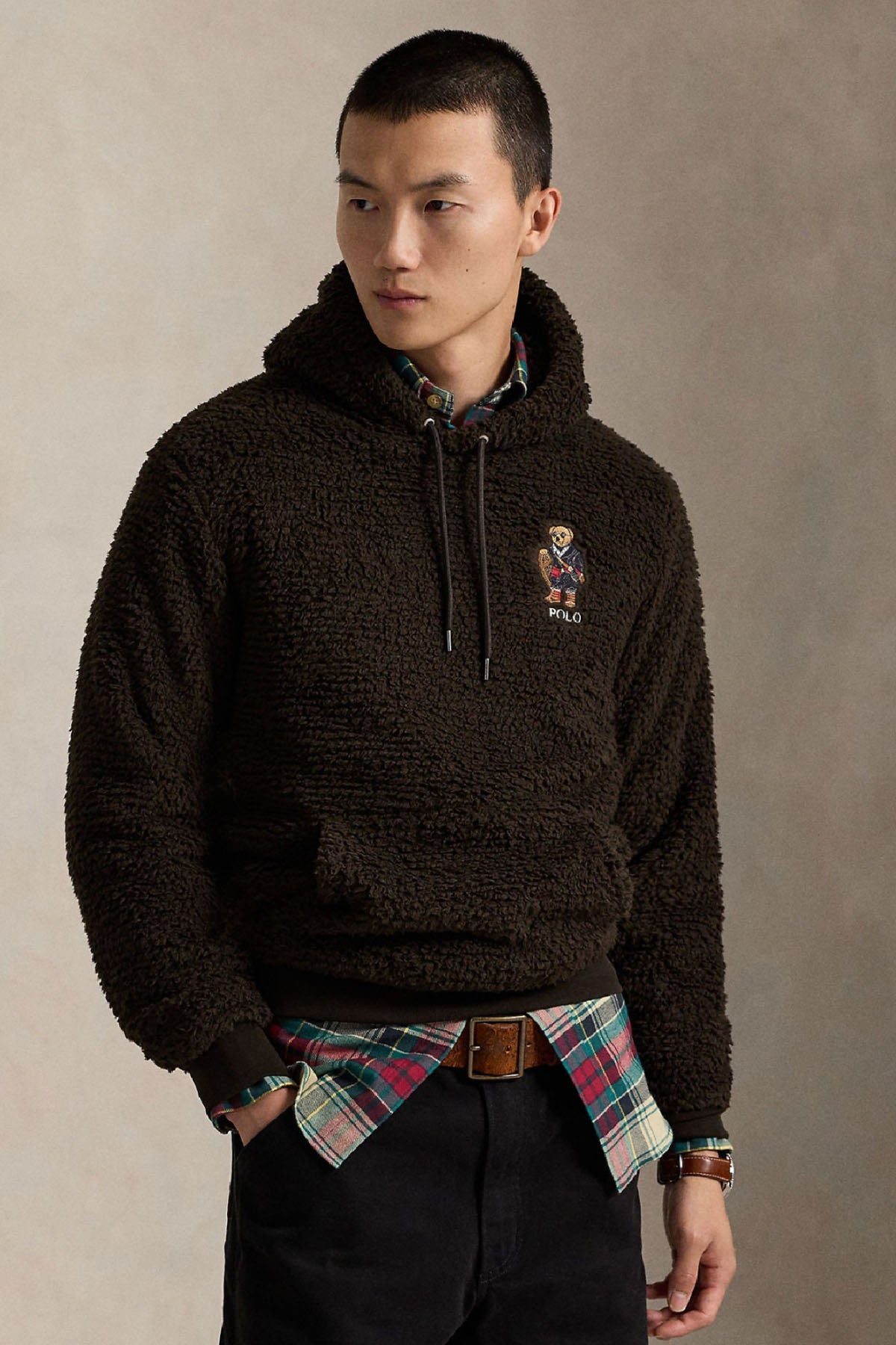 Polo Ralph Lauren Comfort Fit Polo Bear Kapüşonlu Peluş Sweatshirt