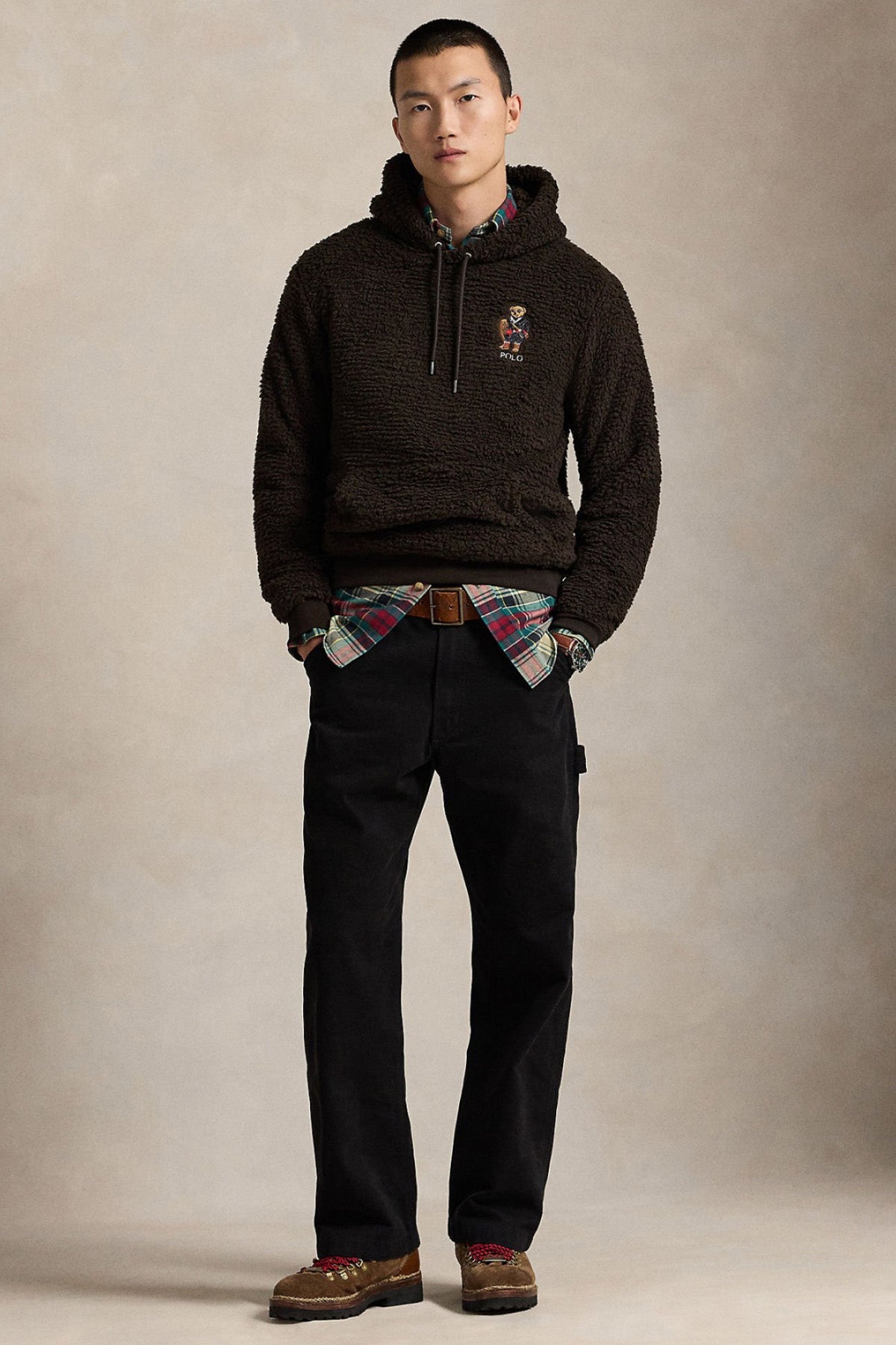 Polo Ralph Lauren Comfort Fit Polo Bear Kapüşonlu Peluş Sweatshirt