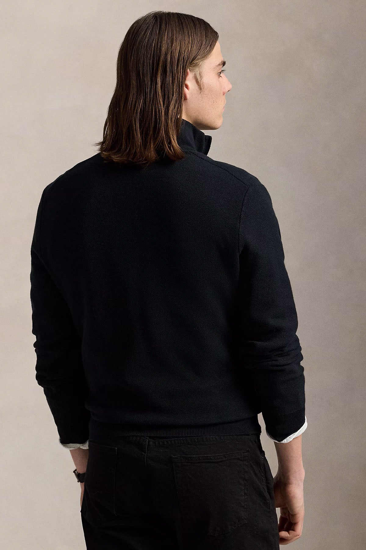 Polo Ralph Lauren Regular Fit Perkins Yaka Örgü Triko-Triko-Libas