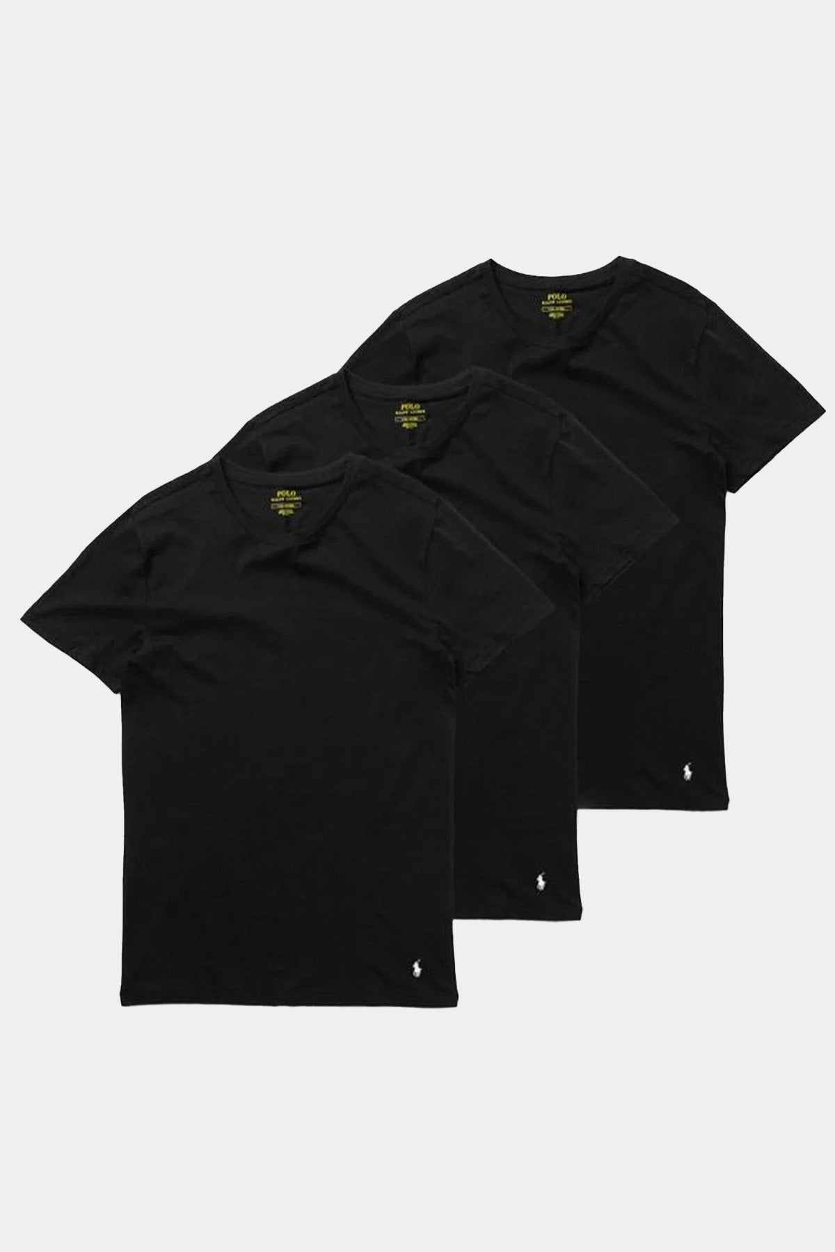 Polo Ralph Lauren 3'lü Paket Yuvarlak Yaka T-shirt Set