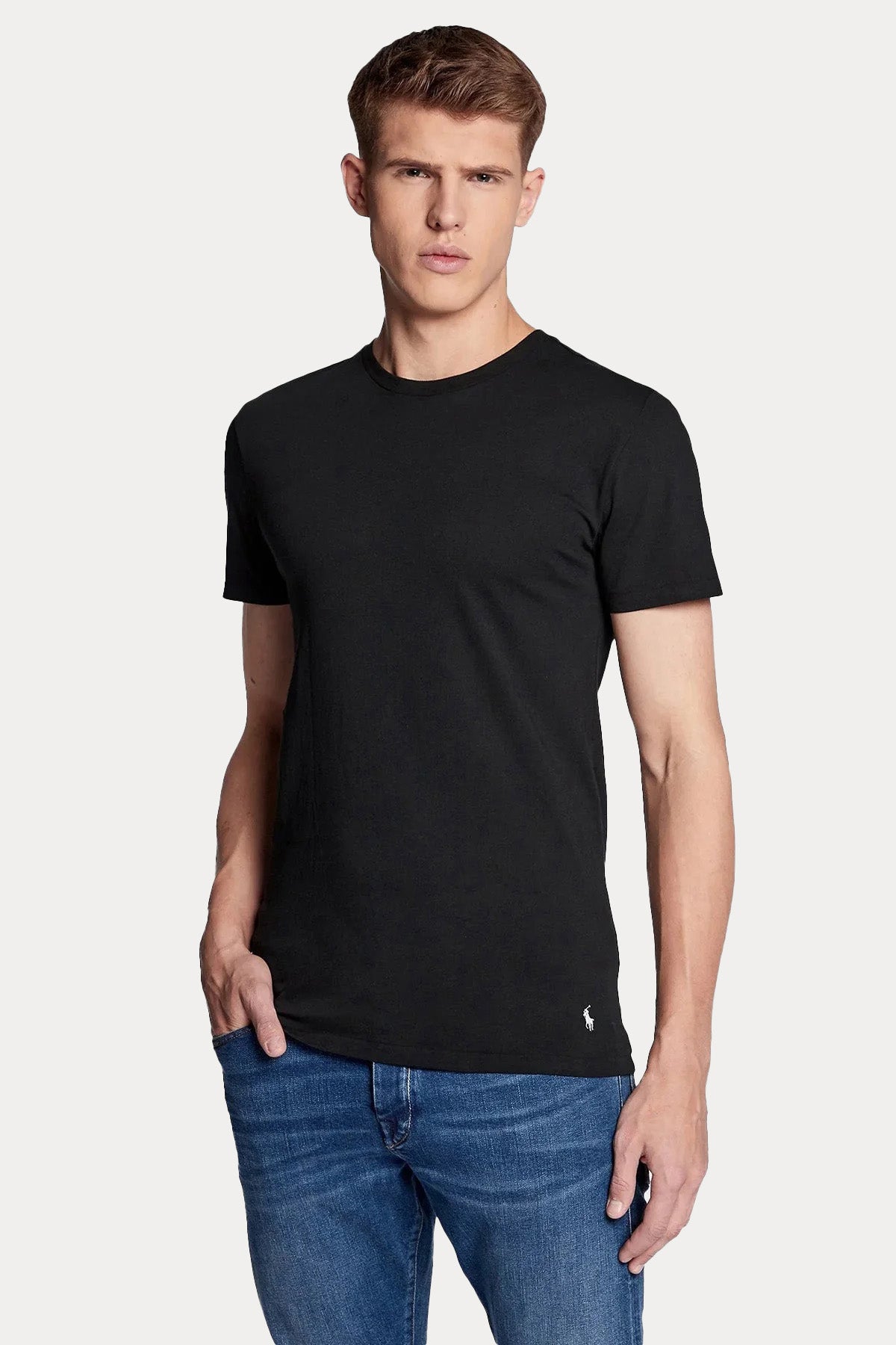 Polo Ralph Lauren 3'lü Paket Yuvarlak Yaka T-shirt Set