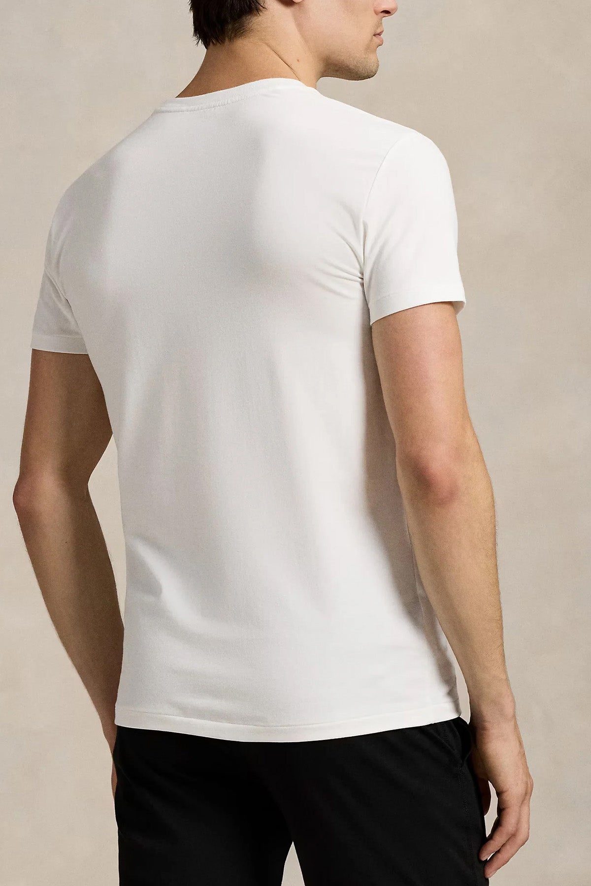 Polo Ralph Lauren 3'lü Paket Yuvarlak Yaka Logolu T-shirt Set