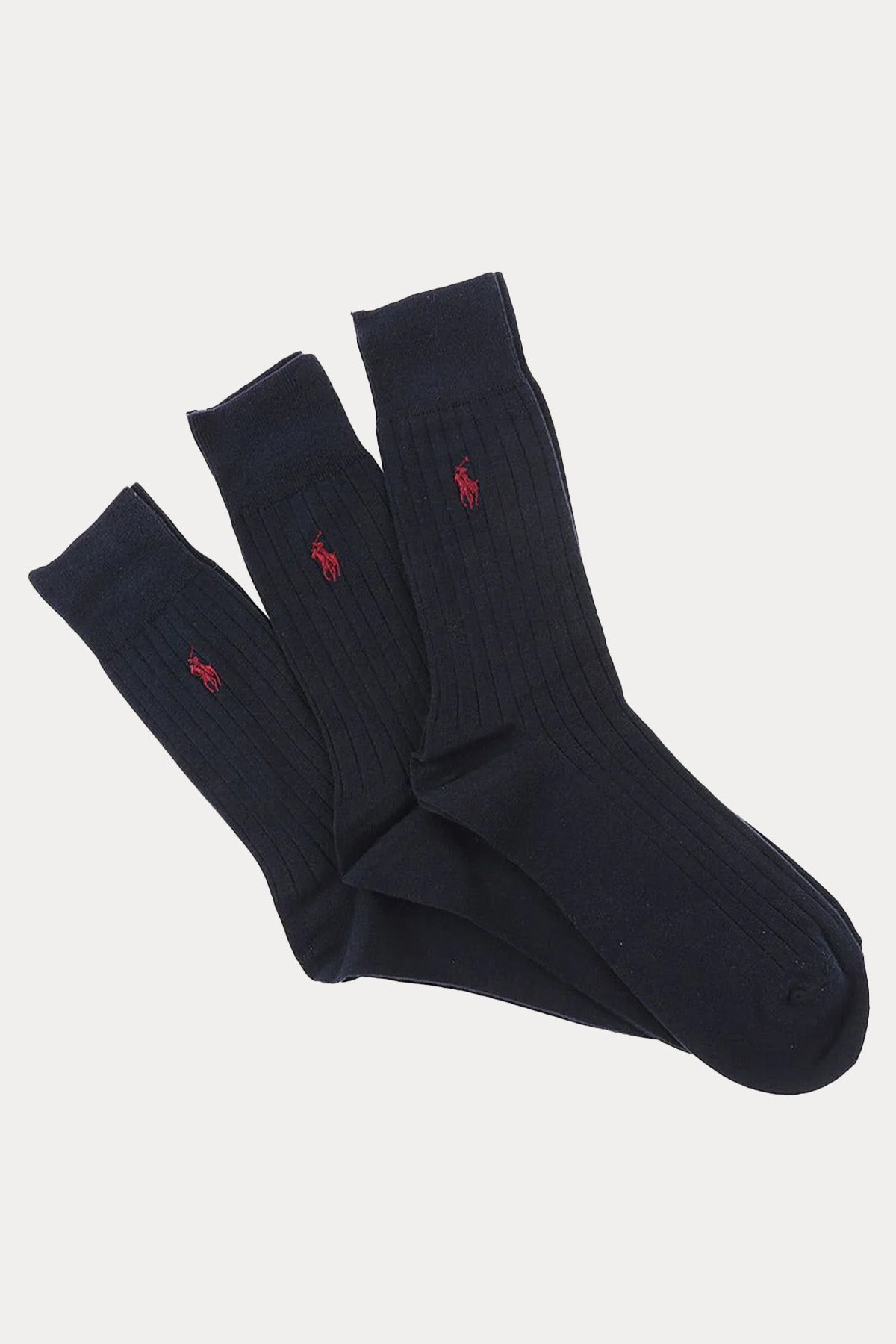 Polo Ralph Lauren 3'lü Paket Logolu Çorap