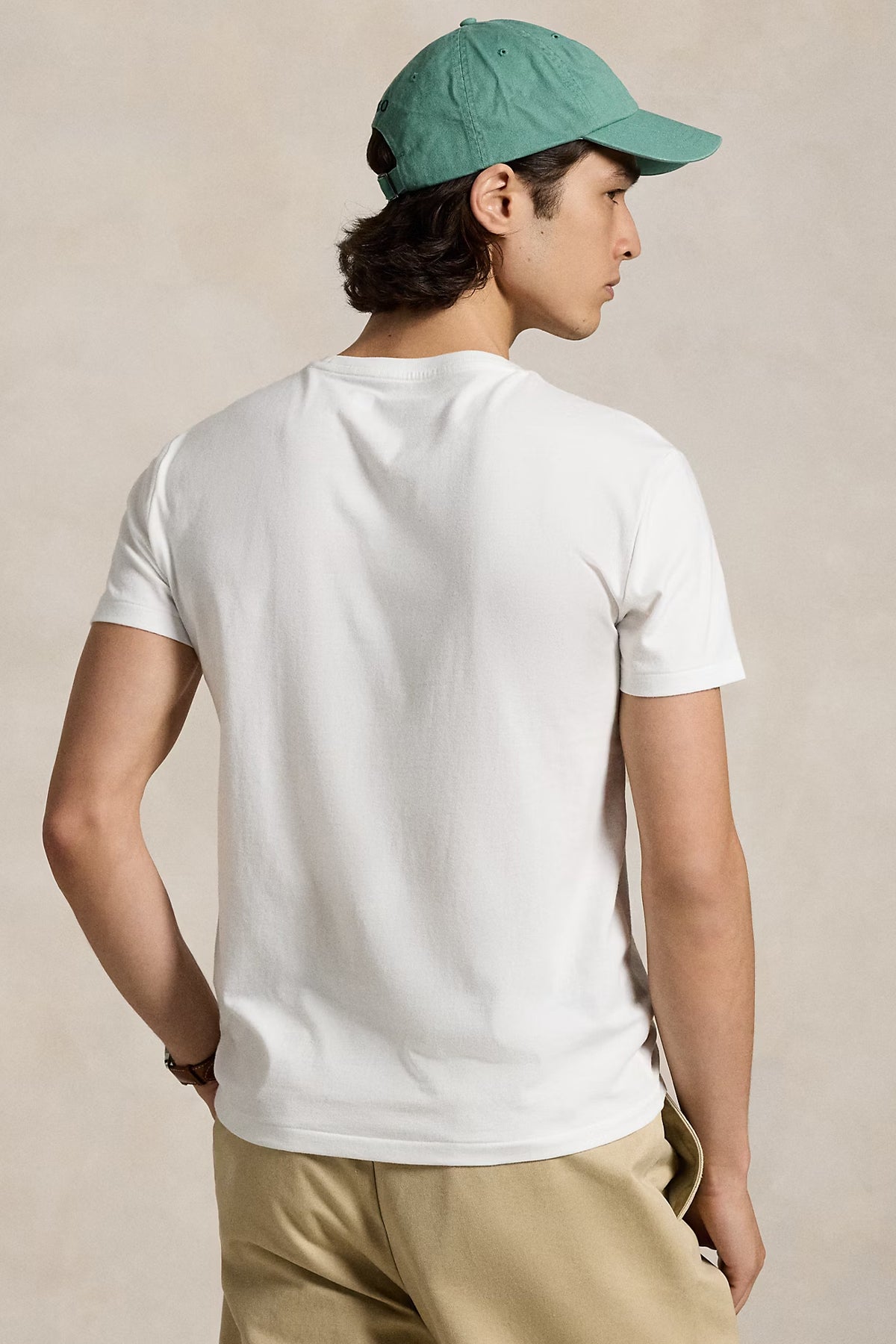 Polo Ralph Lauren Custom Slim Fit Yuvarlak Yaka T-shirt