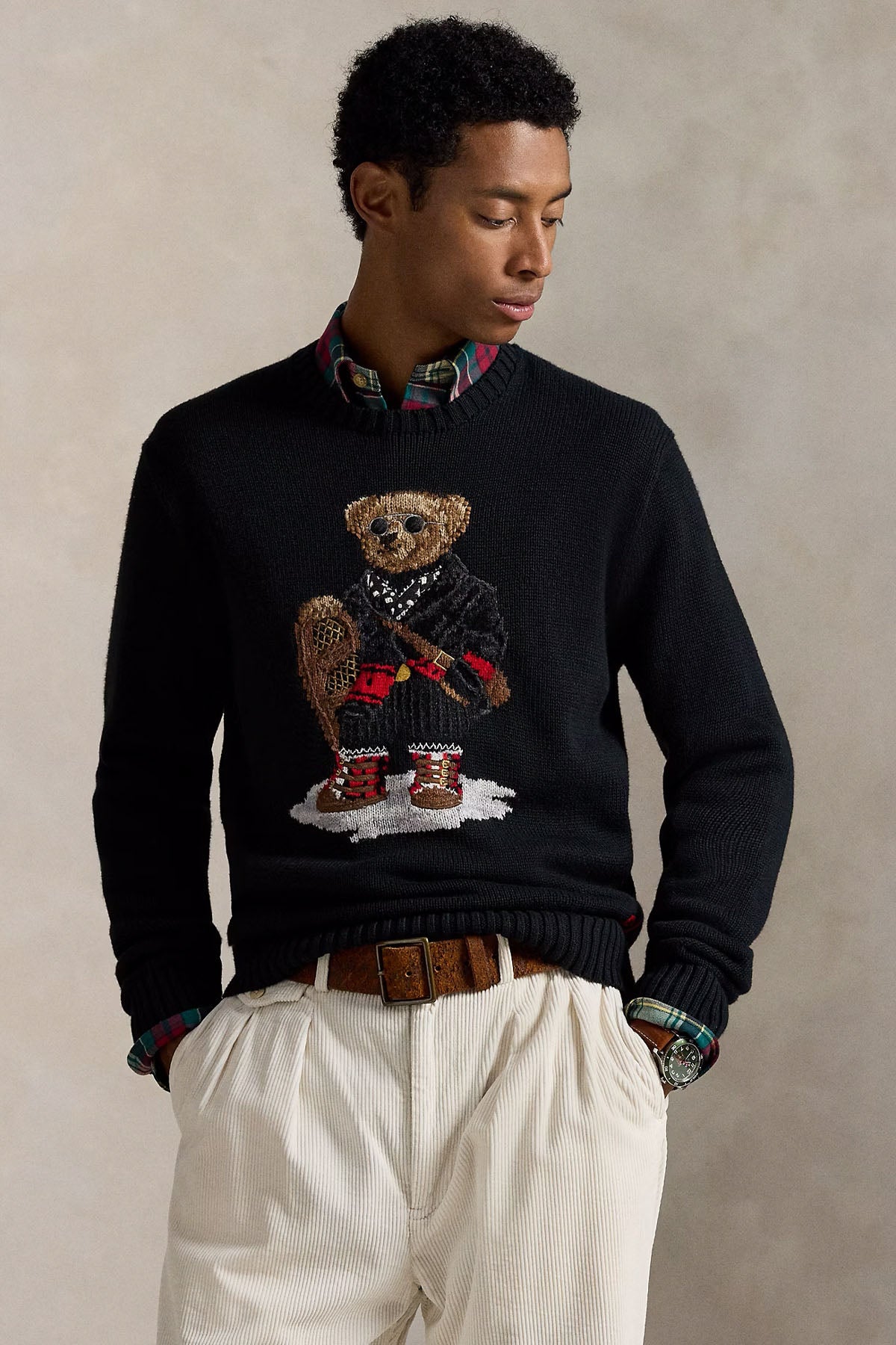 Polo Ralph Lauren Polo Bear Örgü Kaşmir Triko