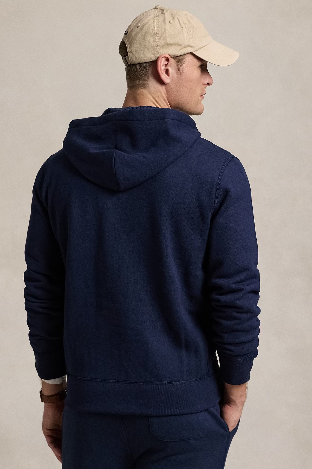 Polo Ralph Lauren Şardonlu Kapüşonlu Sweatshirt Ceket