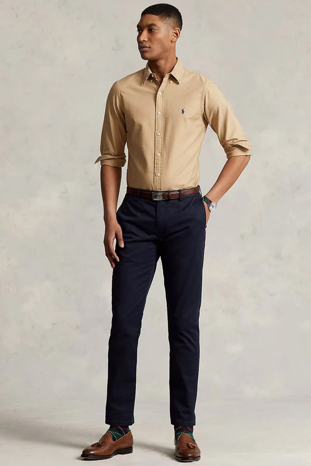 Polo Ralph Lauren Custom Fit Oxford Gömlek