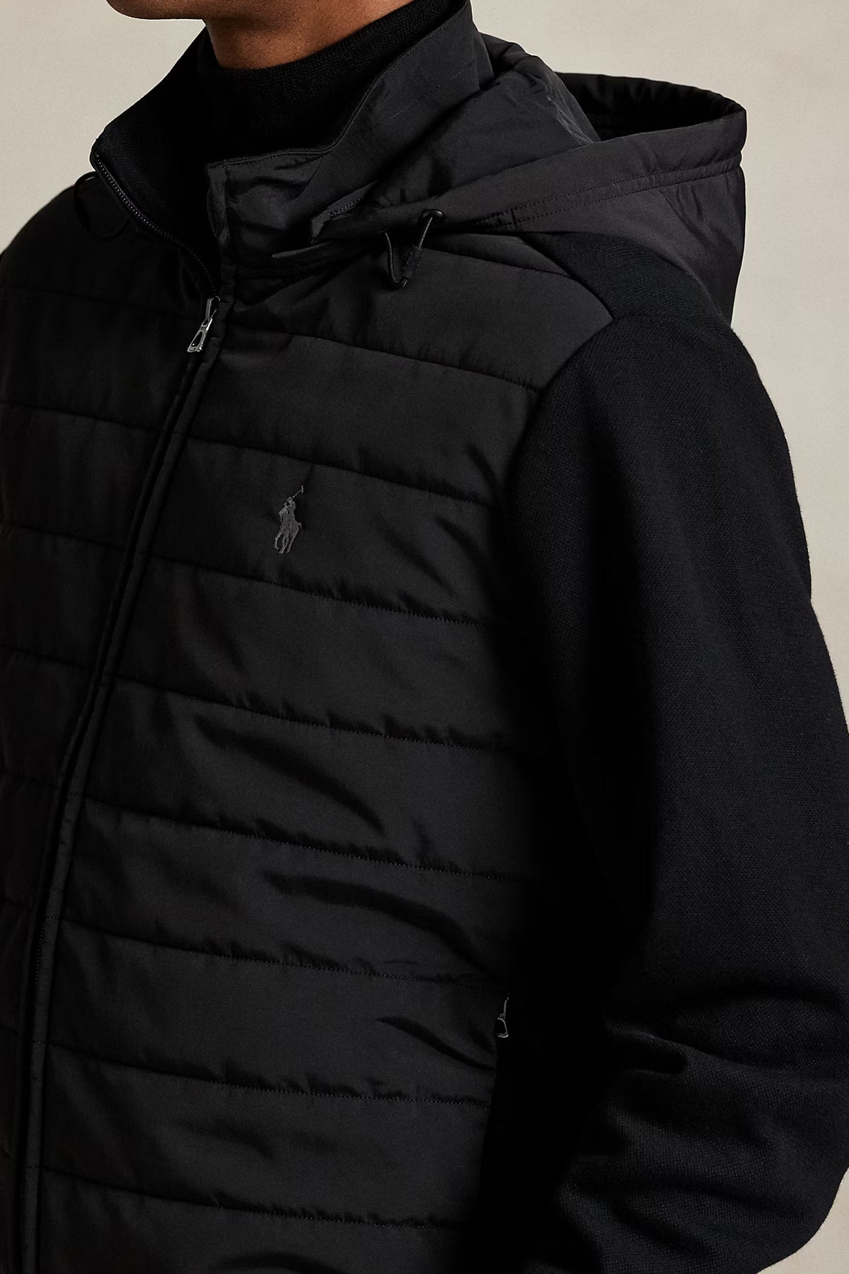Polo Ralph Lauren Dik Yaka Kapüşonlu Puffer Ceket