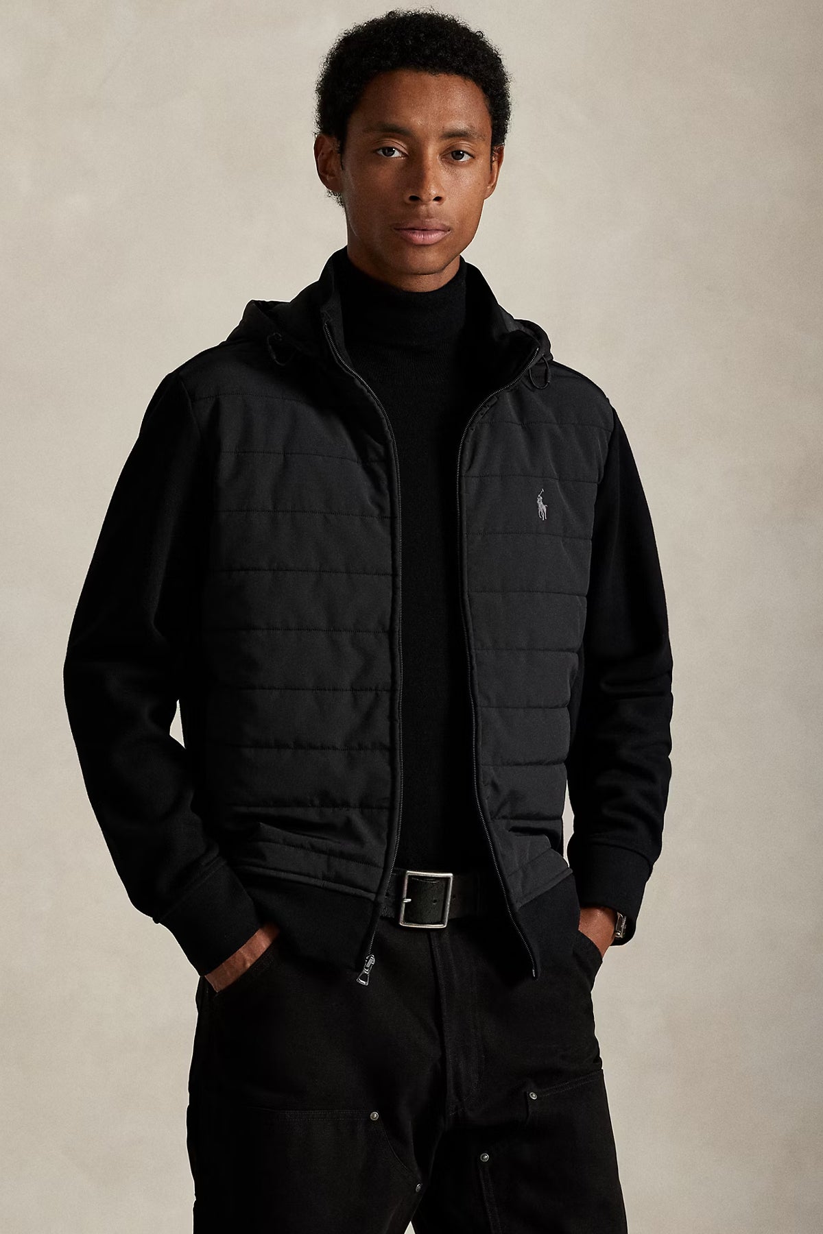 Polo Ralph Lauren Dik Yaka Kapüşonlu Puffer Ceket