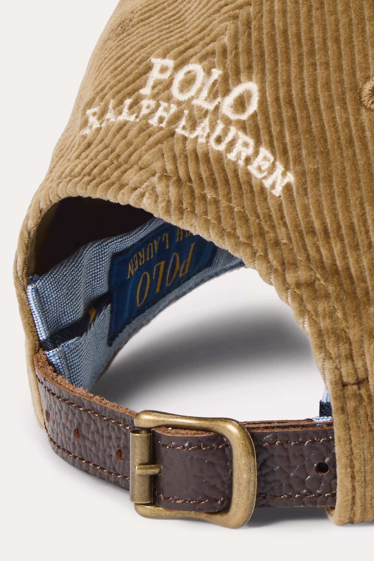 Polo Ralph Lauren Logolu Fitilli Kadife Şapka