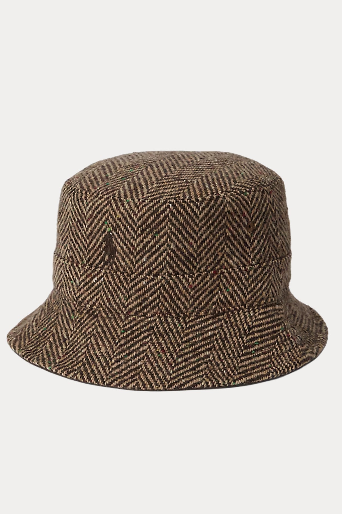 Polo Ralph Lauren Balıksırtı Desenli Yün Bucket Şapka