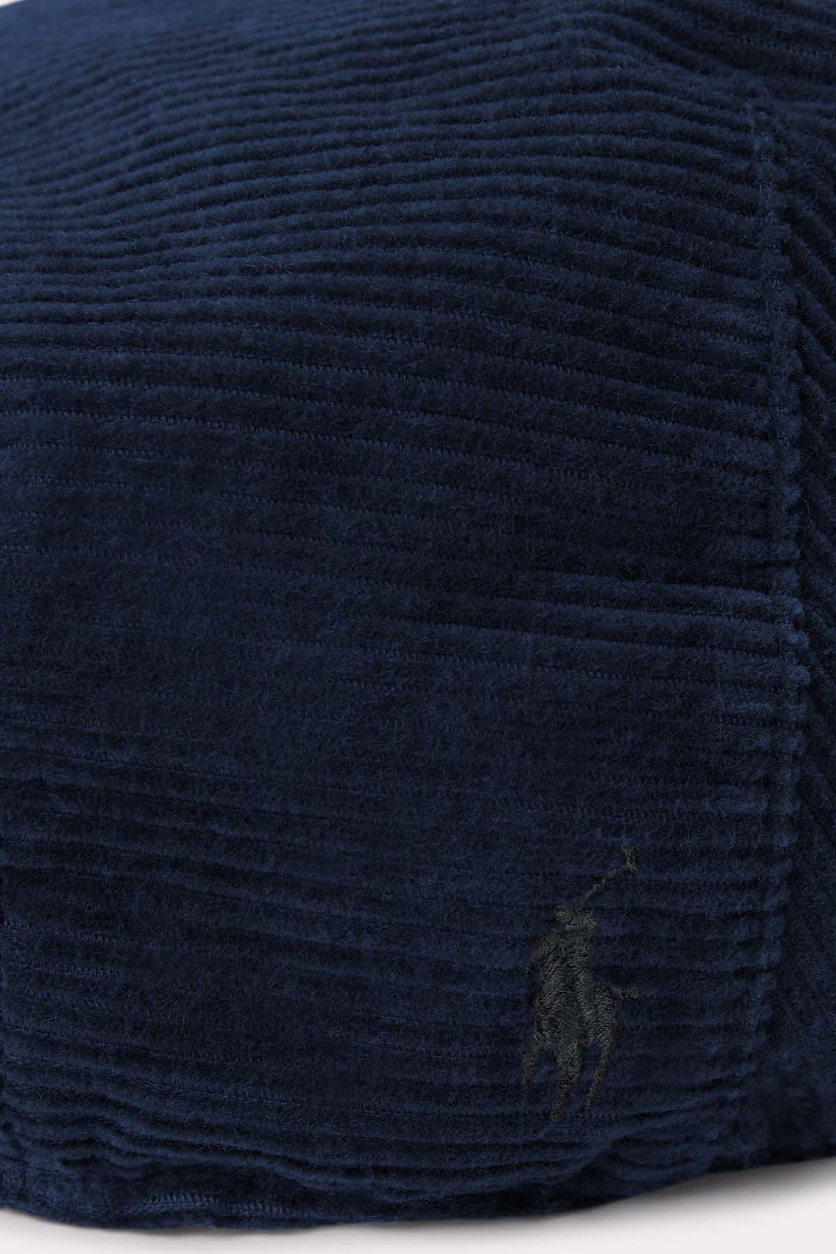 Polo Ralph Lauren Logolu Fitilli Kadife Kasket Şapka