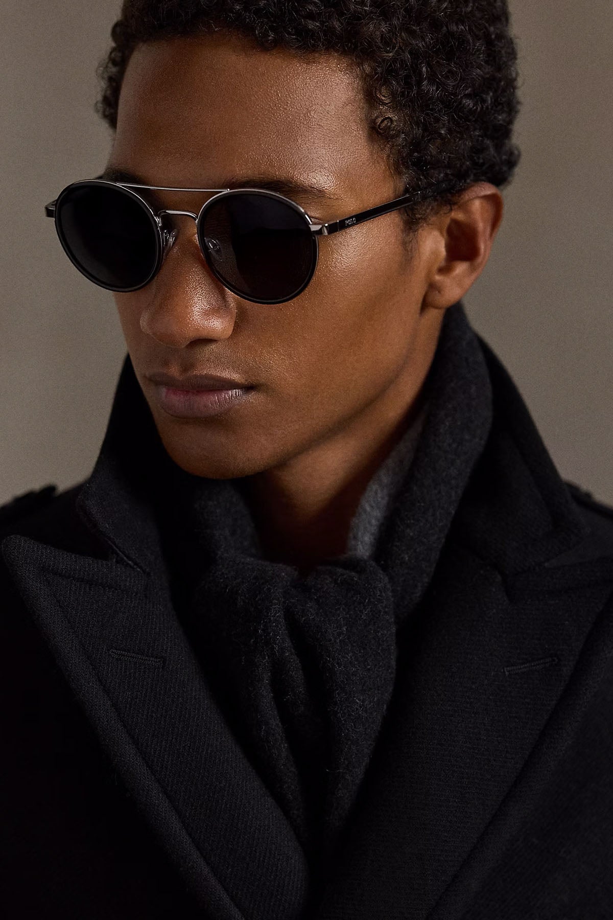 Polo Ralph Lauren Unisex Çift Taraflı Örgü Yün Atkı