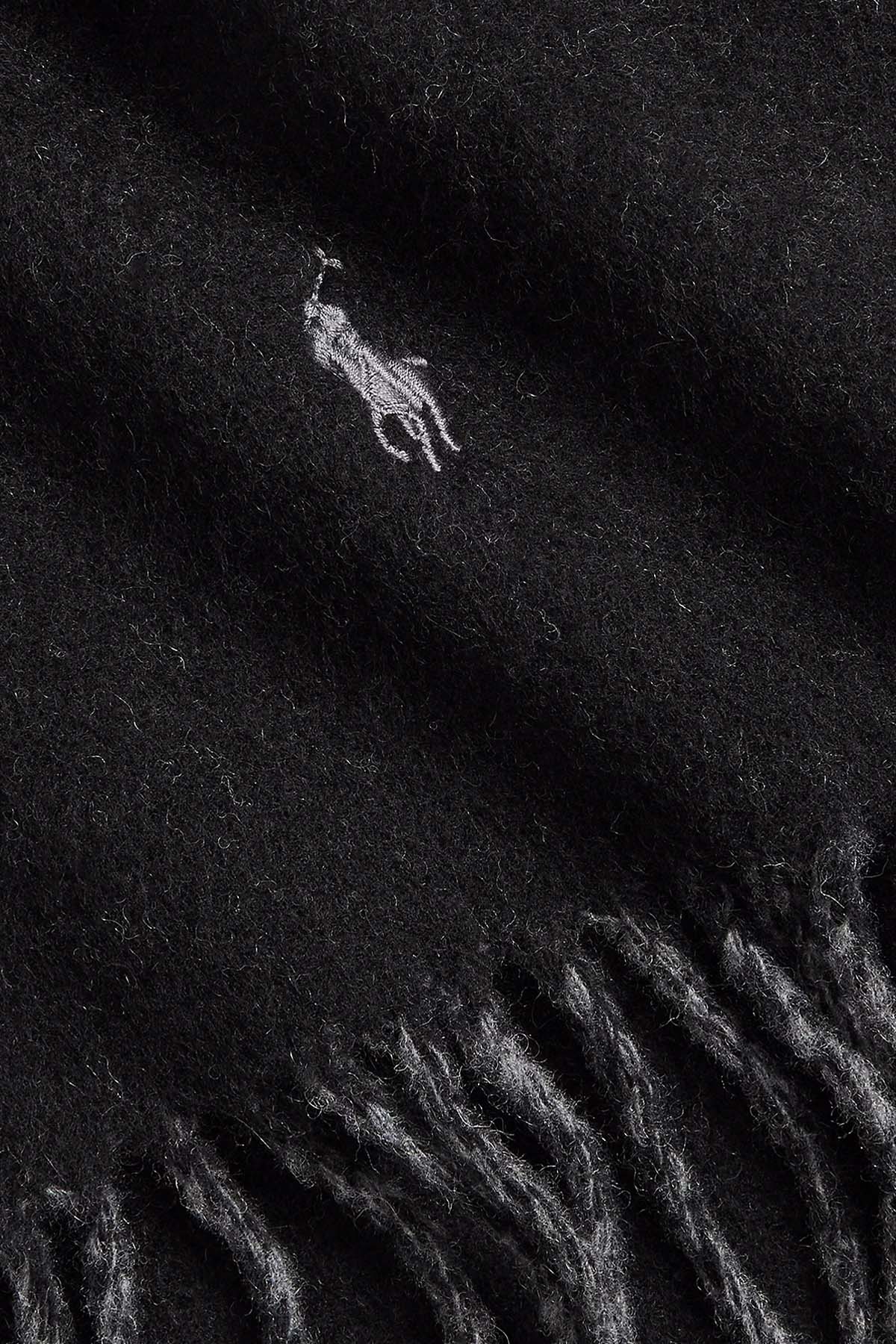 Polo Ralph Lauren Unisex Çift Taraflı Örgü Yün Atkı