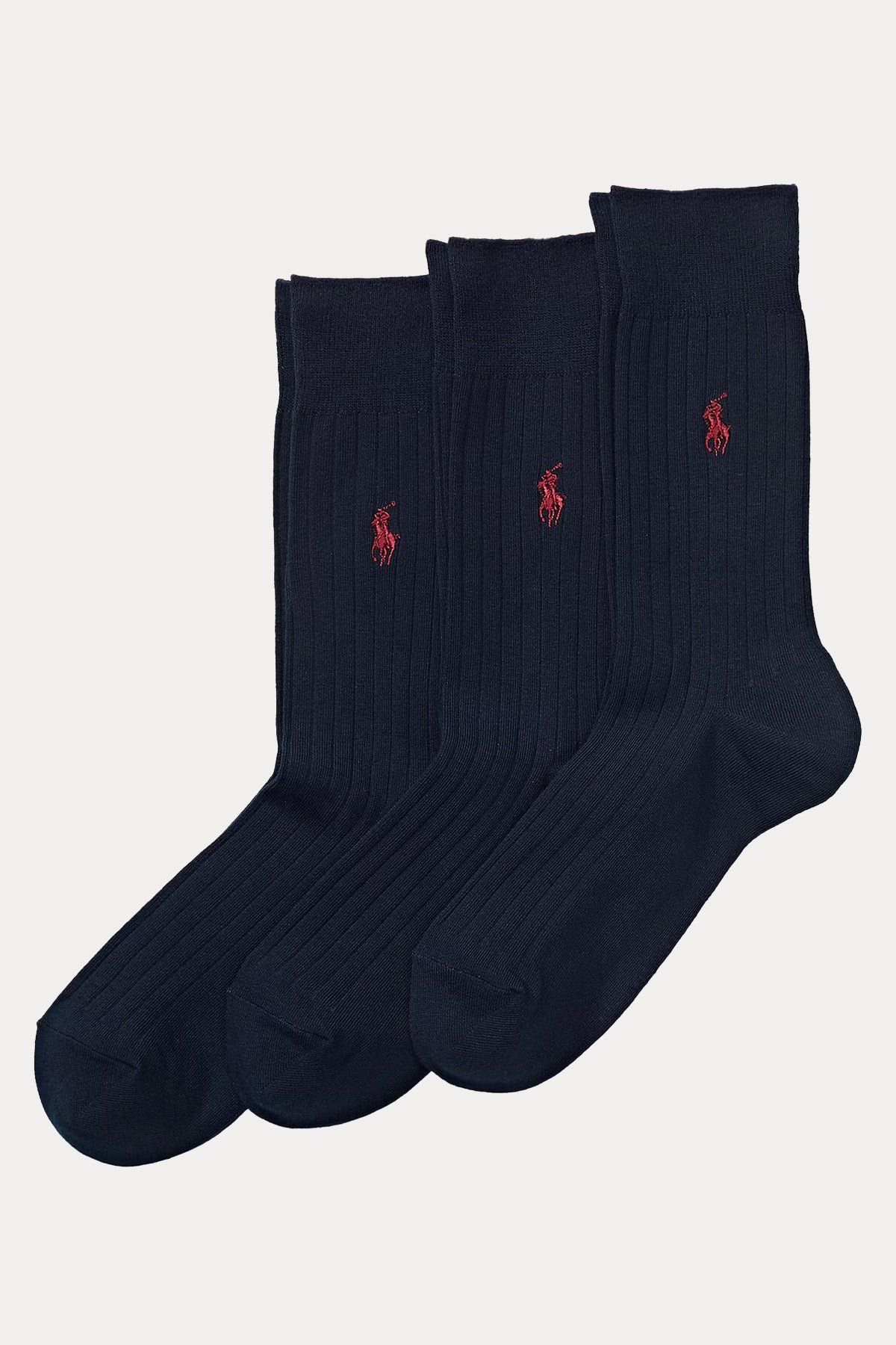 Polo Ralph Lauren 3'lü Paket Logolu Çorap