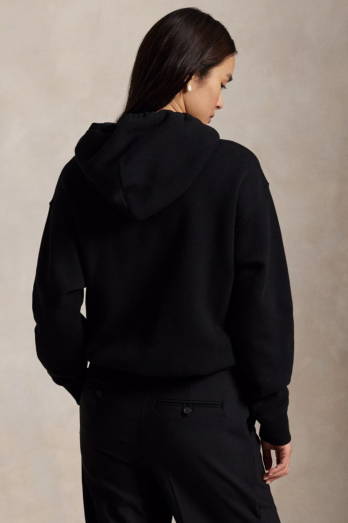 Polo Ralph Lauren Relaxed Fit Polo Bear Şardonlu Kapüşonlu Sweatshirt-Sweatshirt-Libas