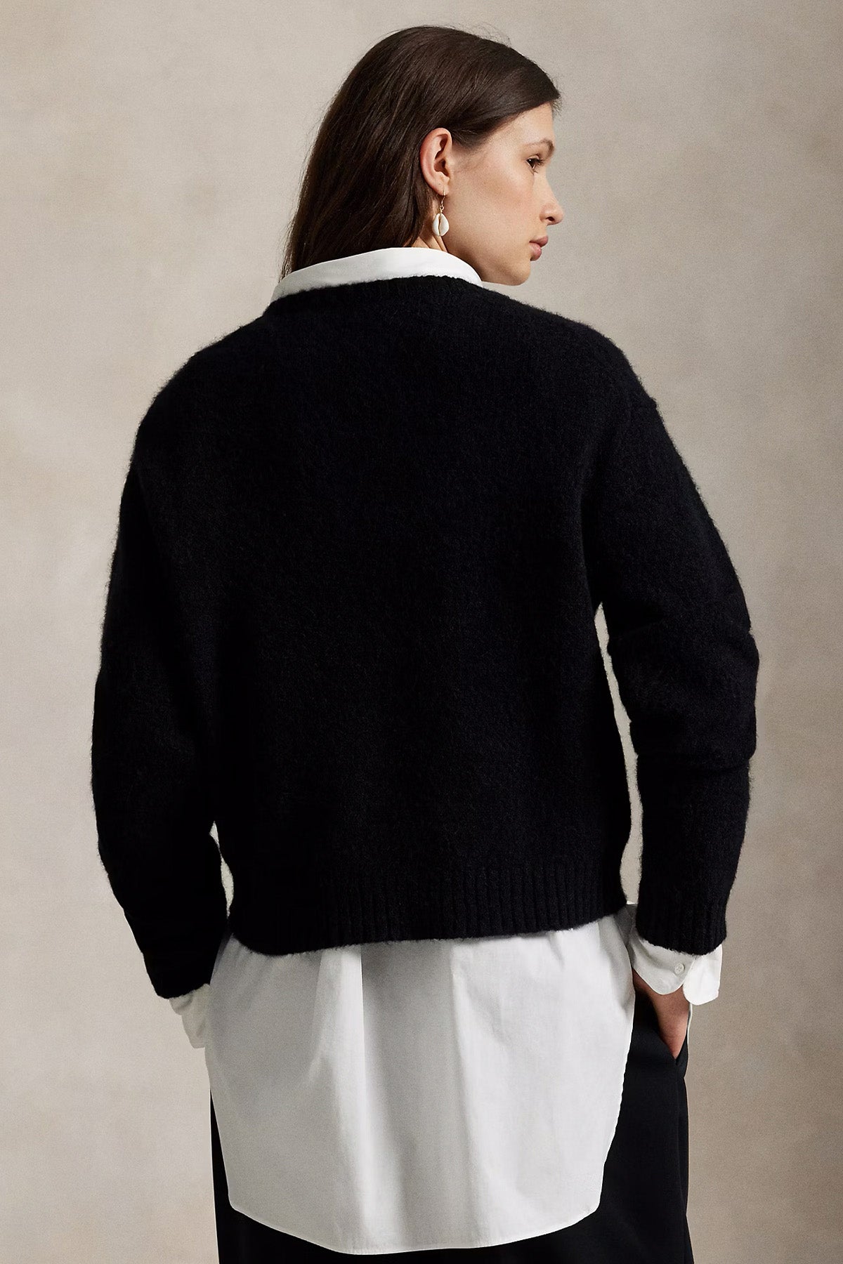 Polo Ralph Lauren Comfort Fit Polo Bear Örgü Yün Triko