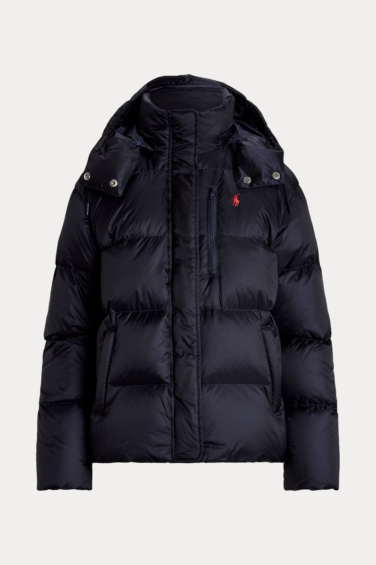Polo Ralph Lauren Regular Fit Dik Yaka Kapüşonlu Puffer Mont