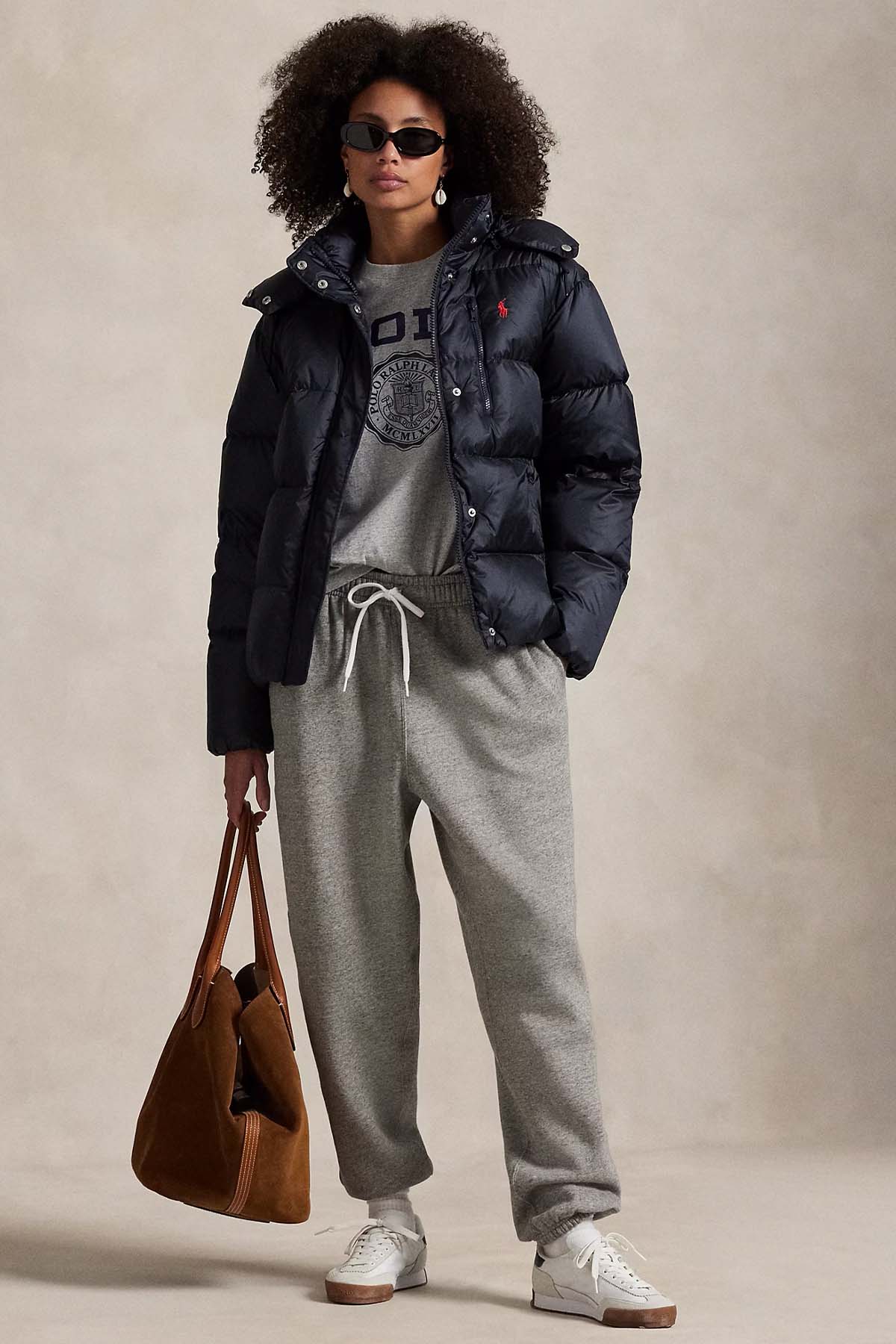 Polo Ralph Lauren Regular Fit Dik Yaka Kapüşonlu Puffer Mont