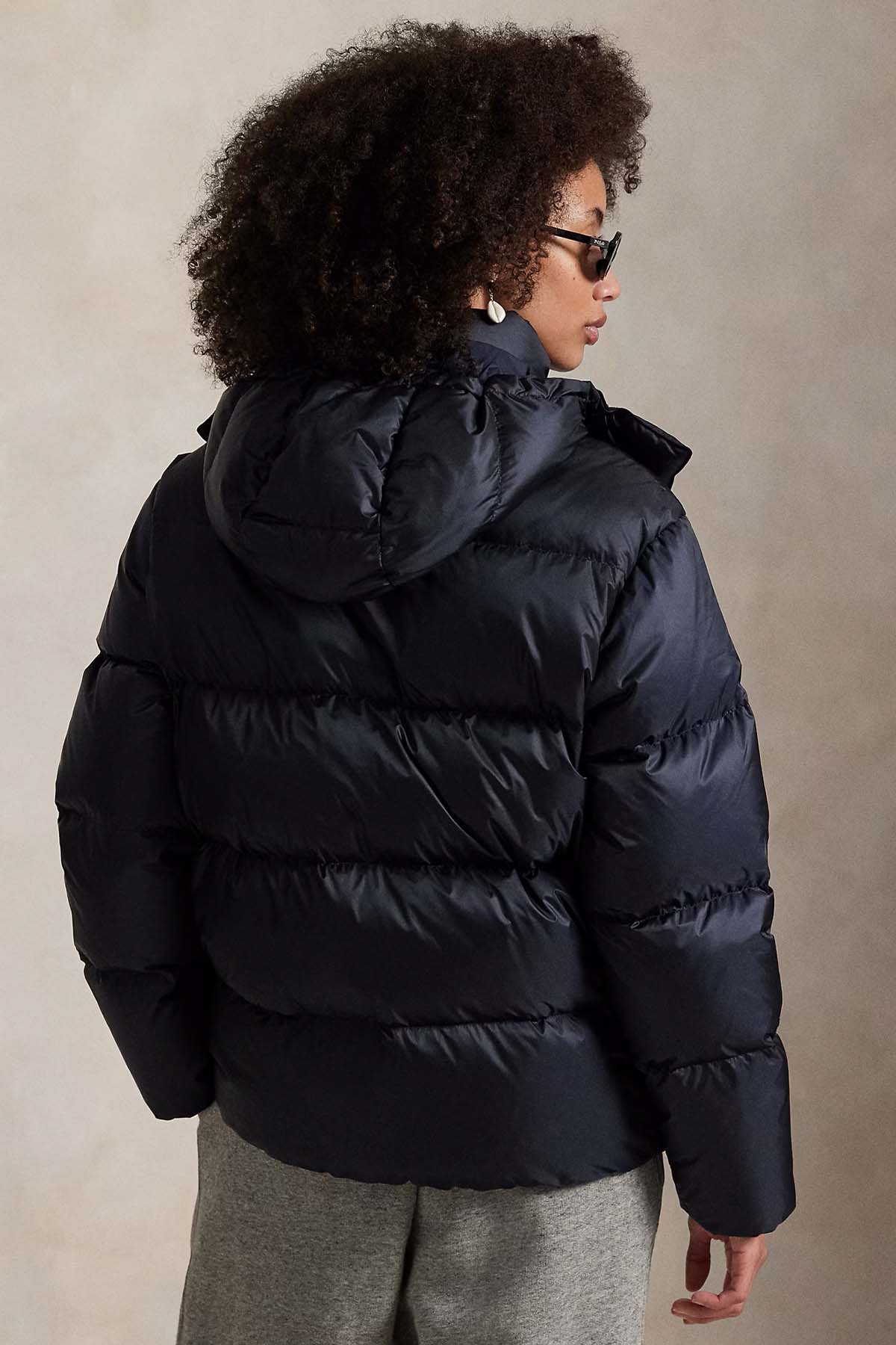 Polo Ralph Lauren Regular Fit Dik Yaka Kapüşonlu Puffer Mont