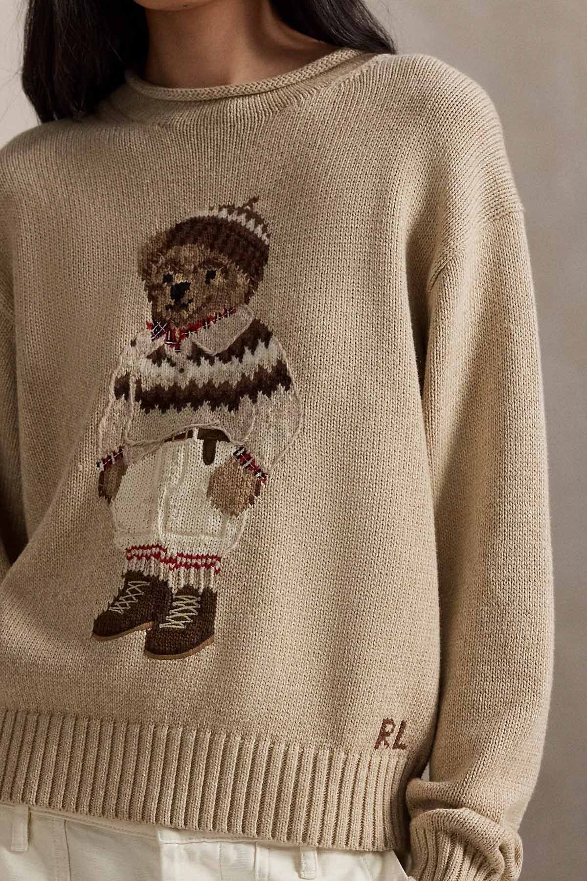 Polo Ralph Lauren Relaxed Fit Polo Bear Örgü Triko