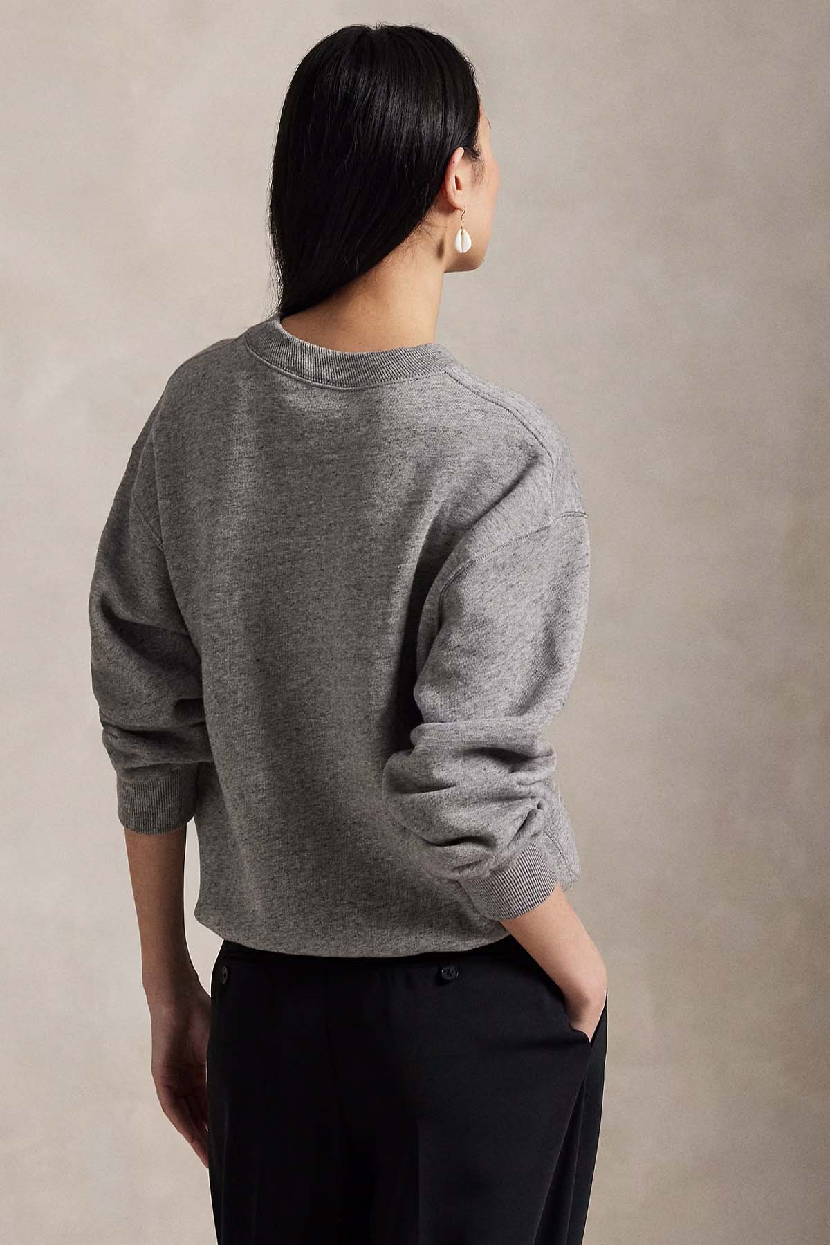 Polo Ralph Lauren Relaxed Fit Polo Bear Şardonlu Sweatshirt