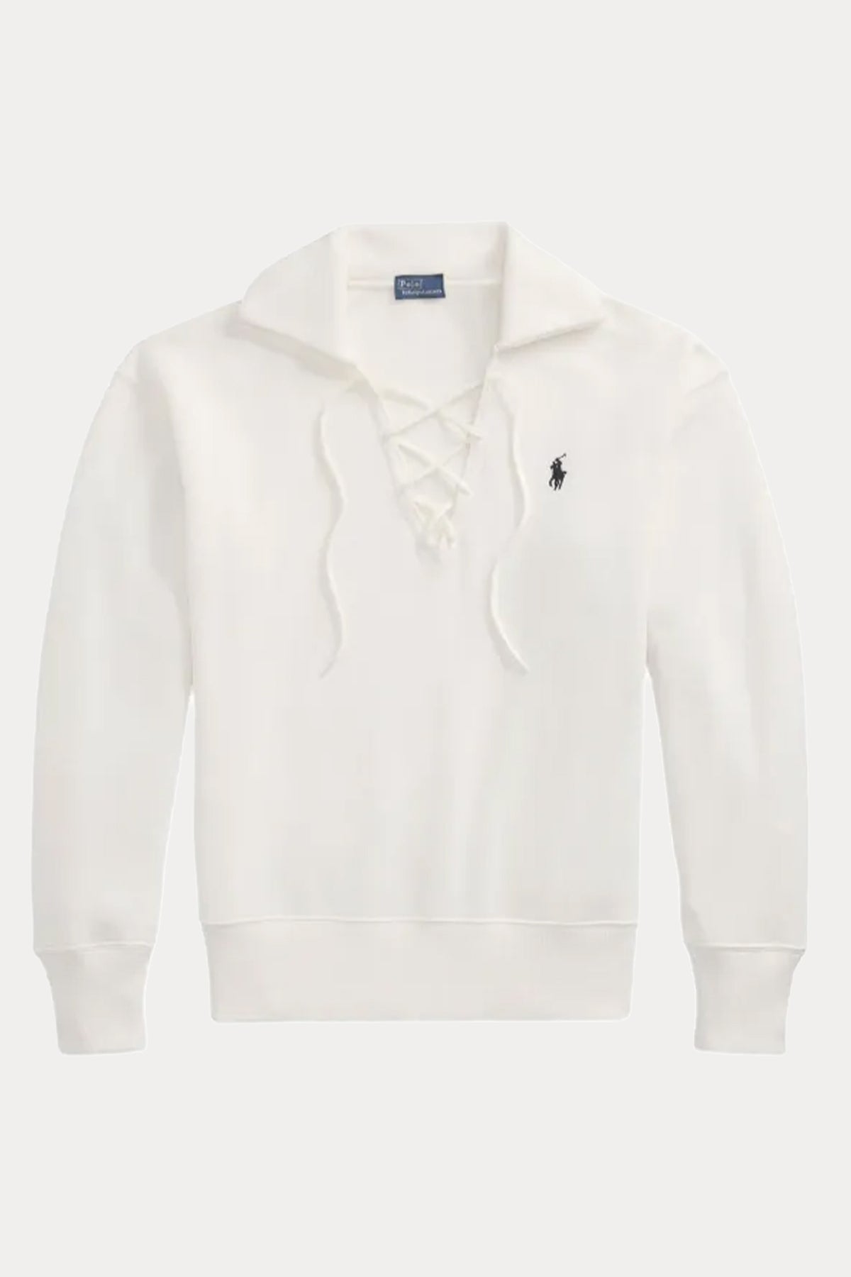Polo Ralph Lauren Comfort Fit Bağcıklı Polo V Yaka Örgü Sweatshirt
