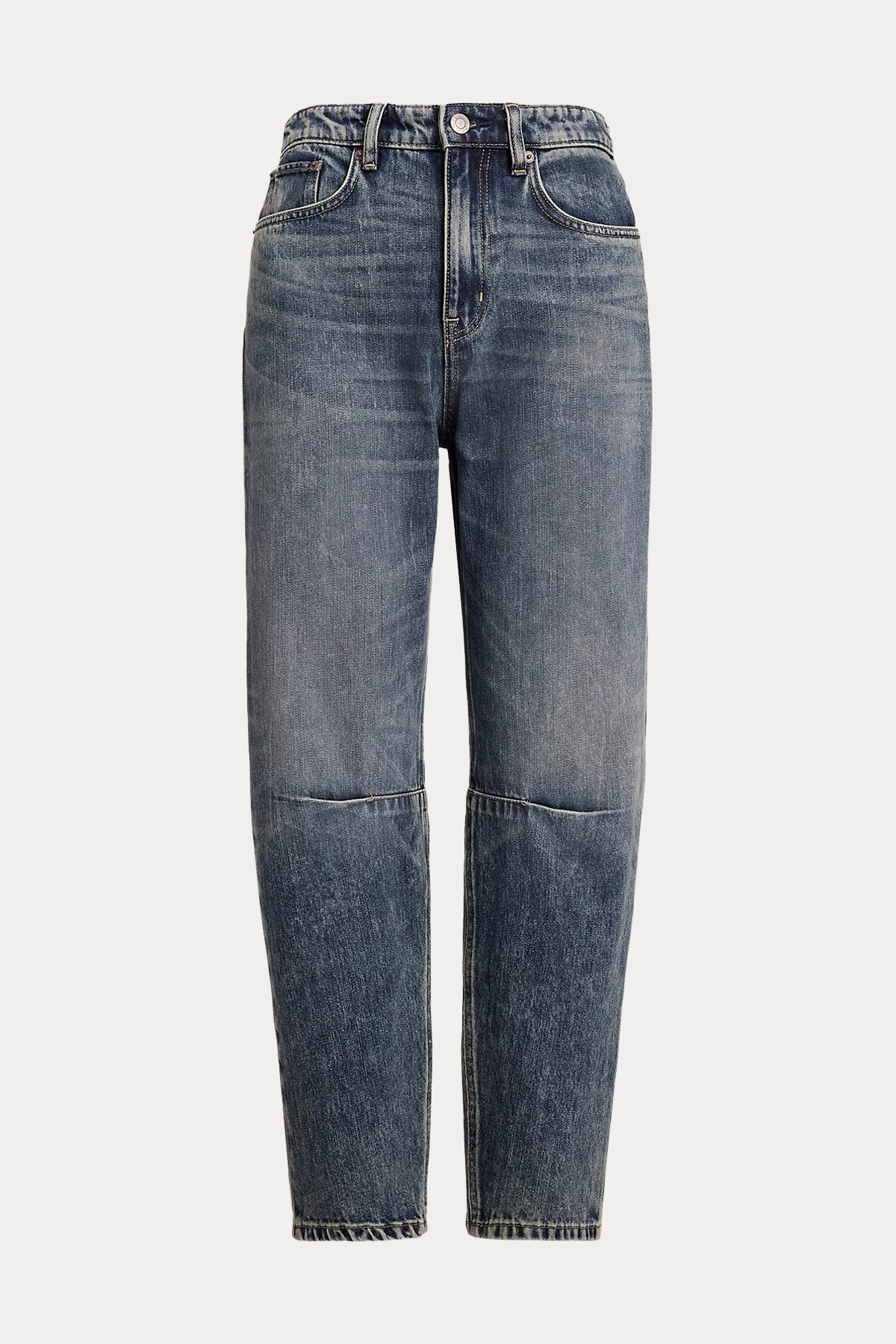 Polo Ralph Lauren Cropped Barrel Fit Yıkamalı Crop Jeans