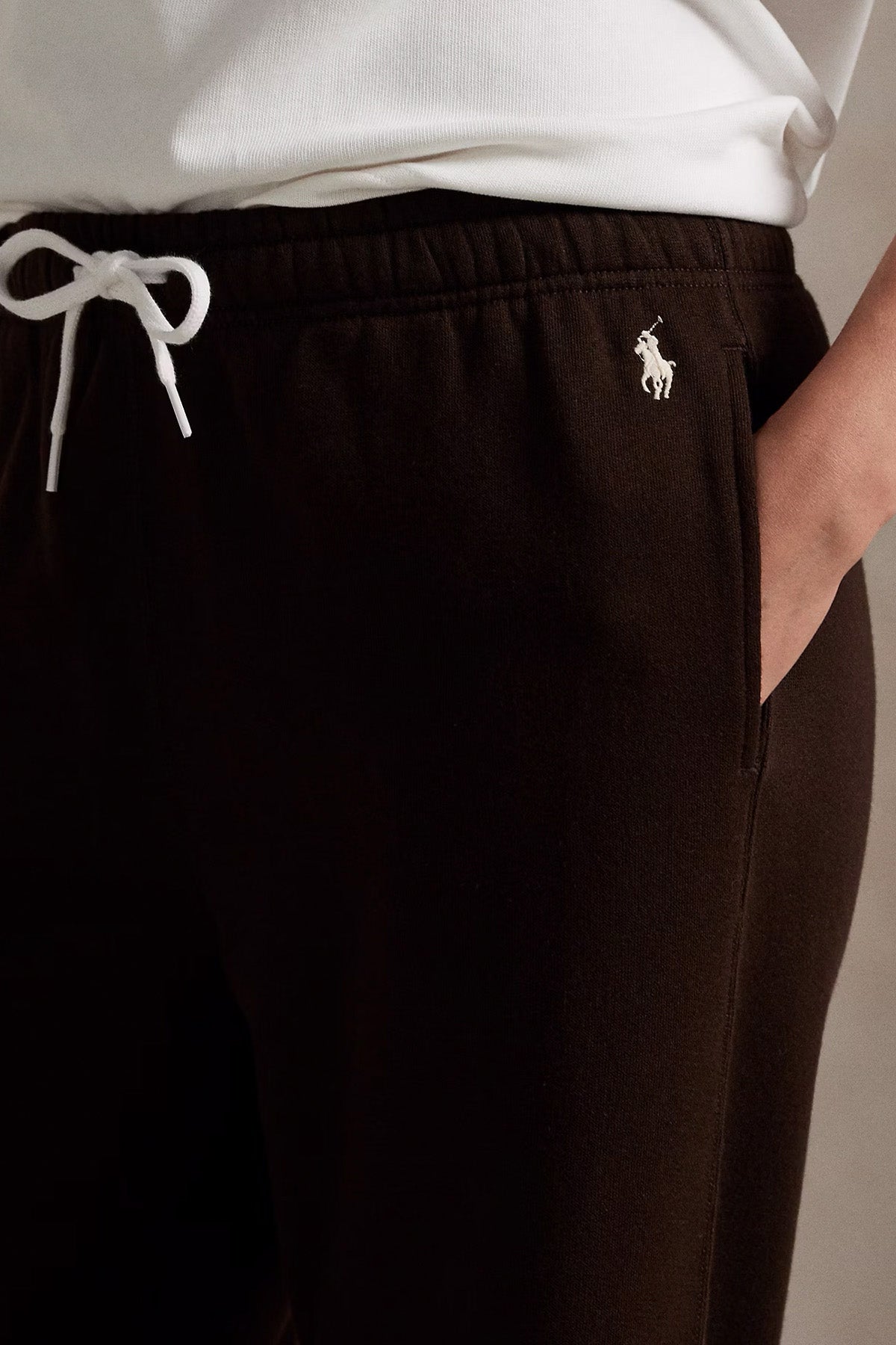 Polo Ralph Lauren Beli Lastikli Geniş Paça Şardonlu Eşofman Altı