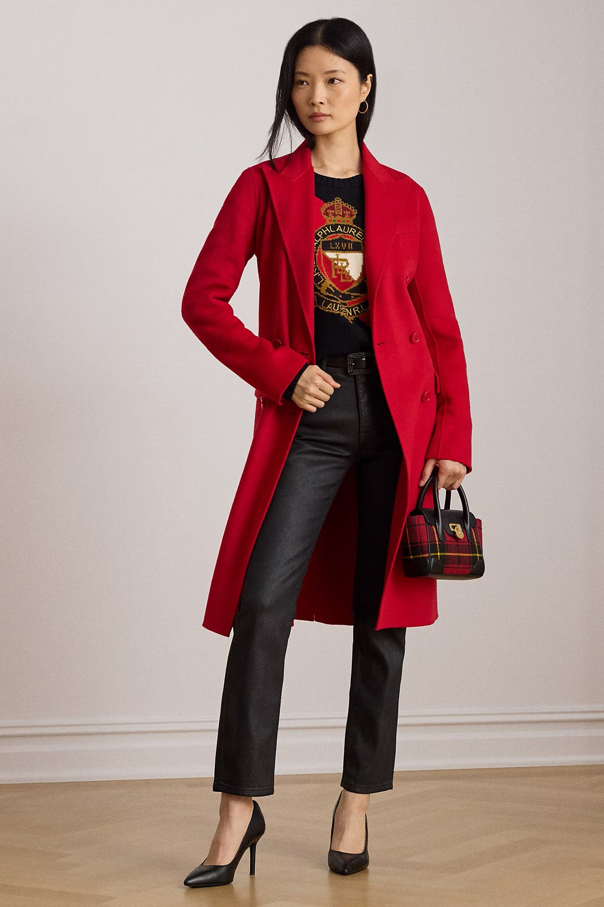 Polo Ralph Lauren Staight Fit Yüksek Bel Mumlu Kumaş Jeans