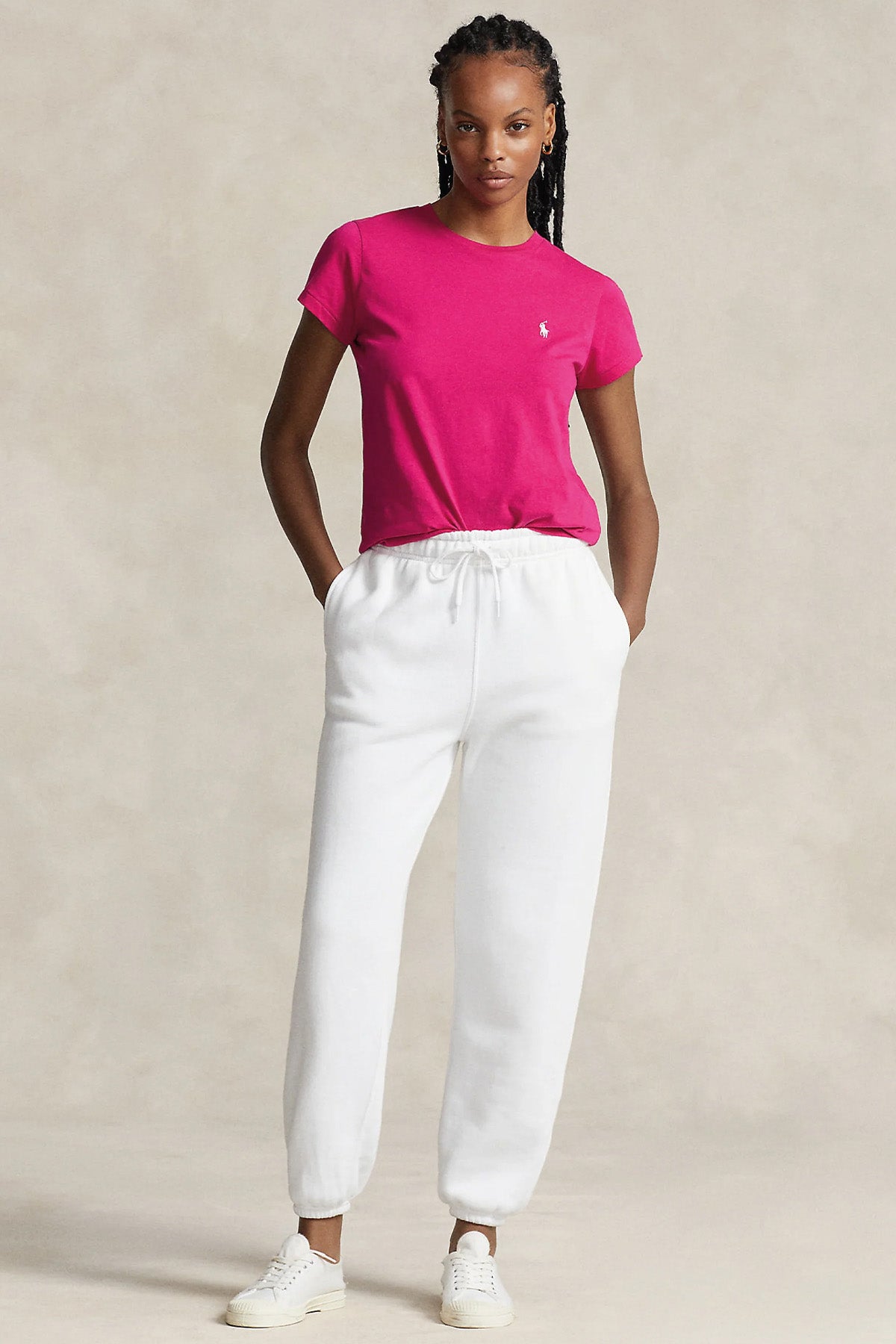 Polo Ralph Lauren Custom Fit Yuvarlak Yaka T-shirt