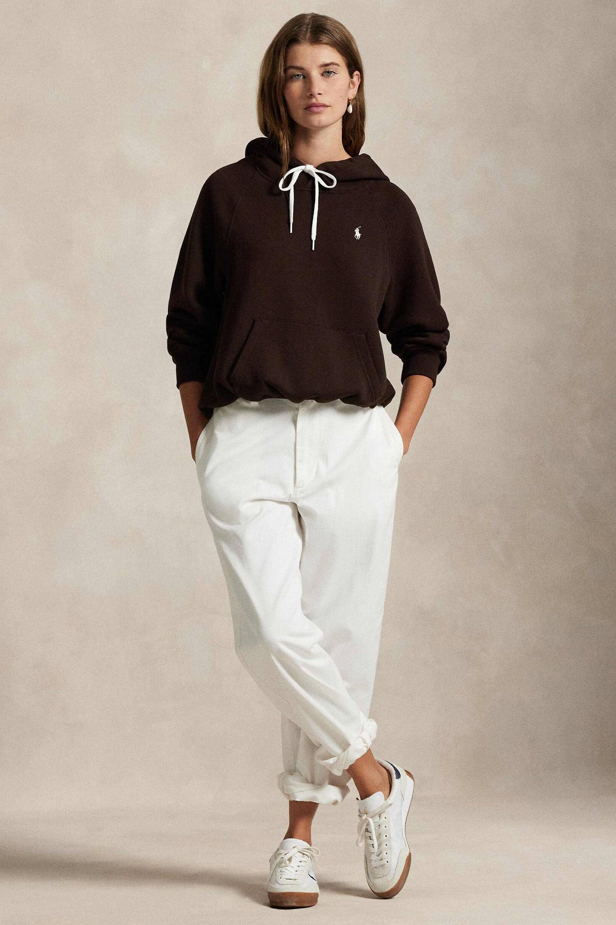 Polo Ralph Lauren Şardonlu Kapüşonlu Sweatshirt