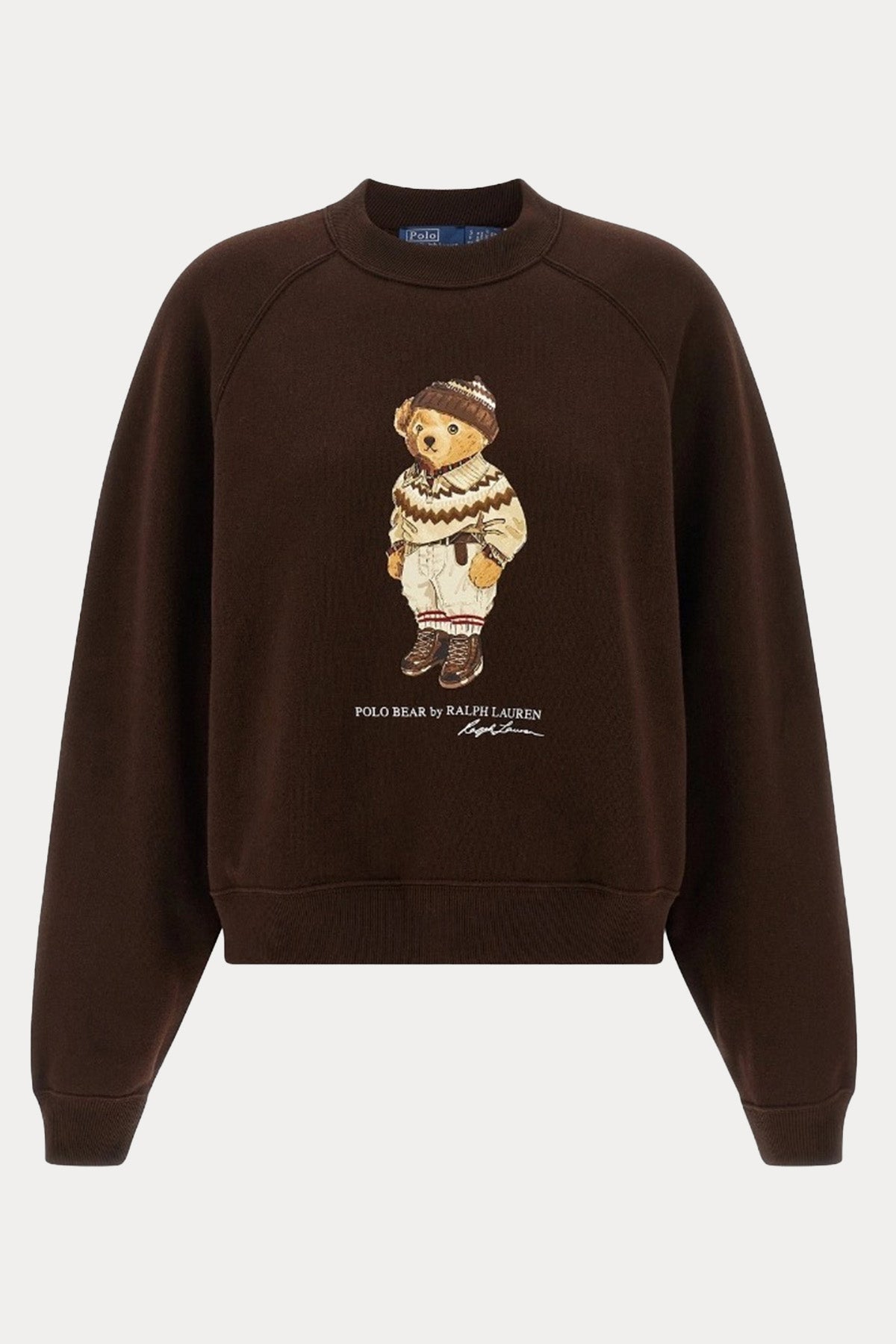 Polo Ralph Lauren Relaxed Fit Polo Bear Şardonlu Sweatshirt